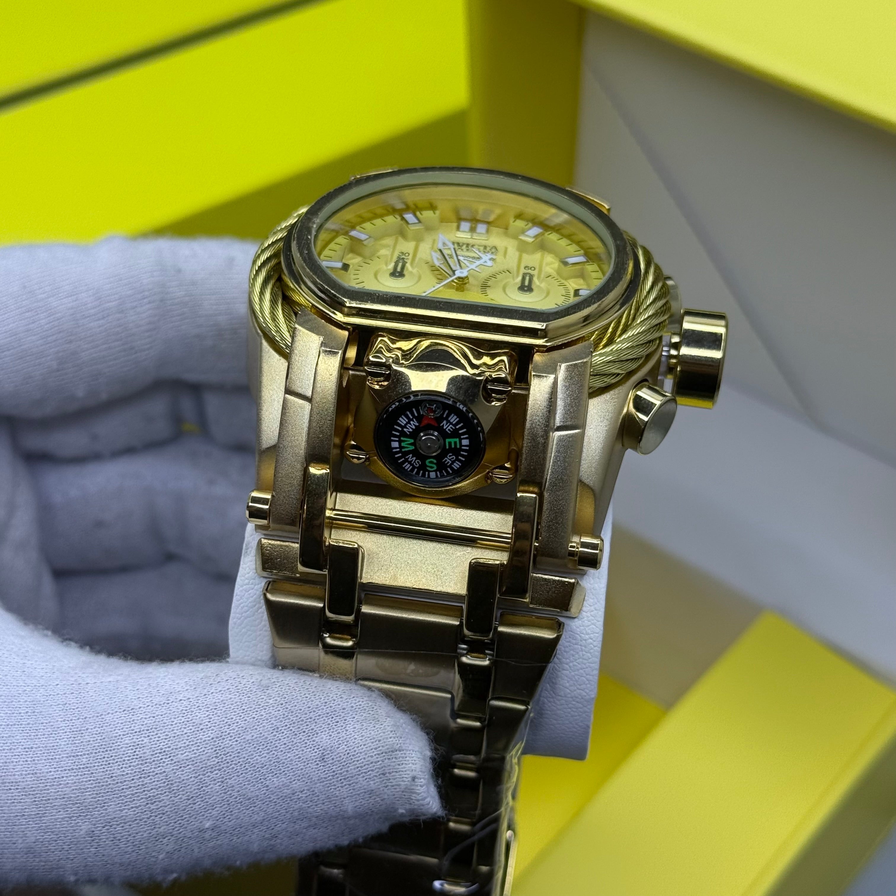 INVICTA BOLT ZEUS GUAYA ACERO PARA HOMBRE REF-DD