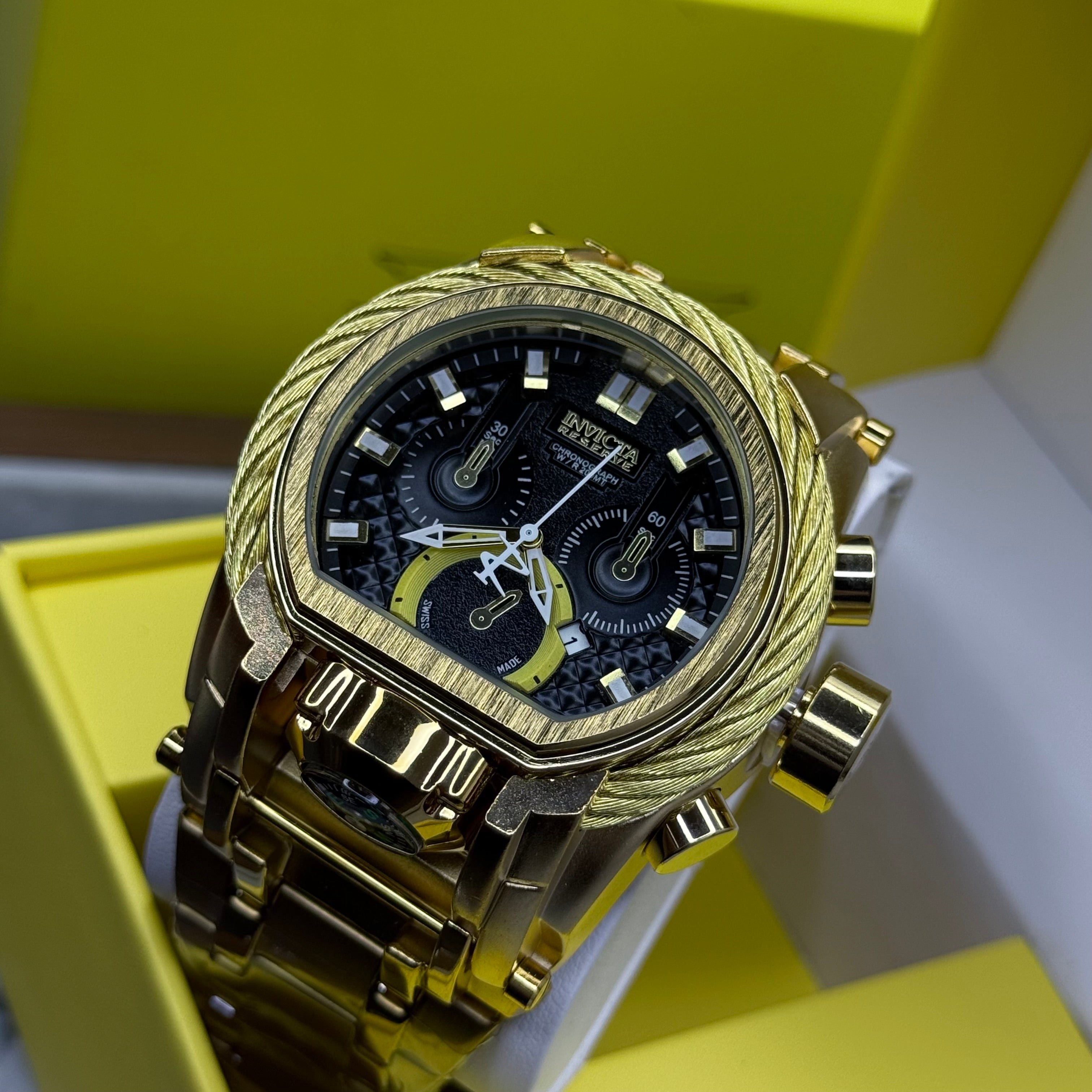 INVICTA BOLT ZEUS GUAYA ACERO PARA HOMBRE REF-DN