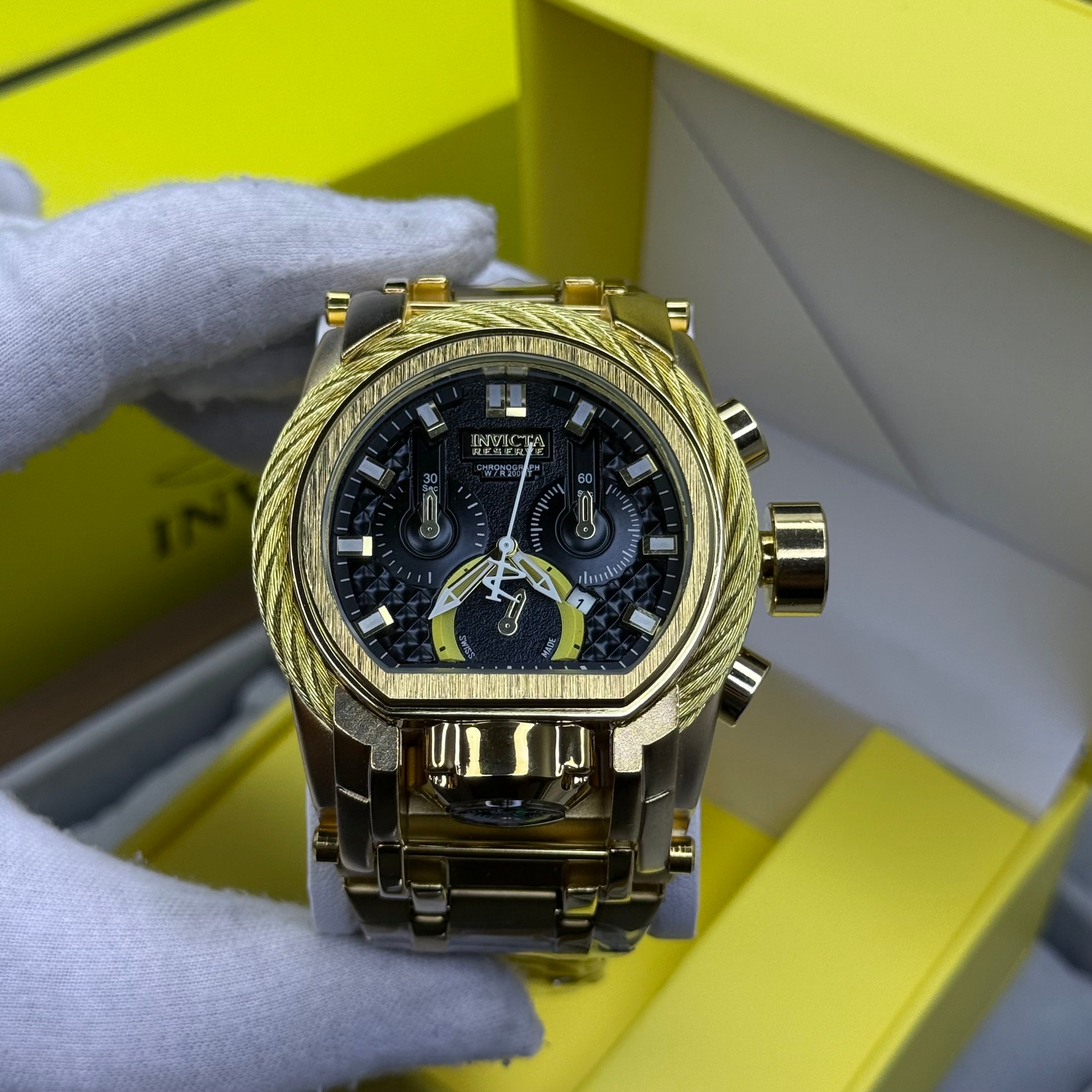 INVICTA BOLT ZEUS GUAYA ACERO PARA HOMBRE REF-DN