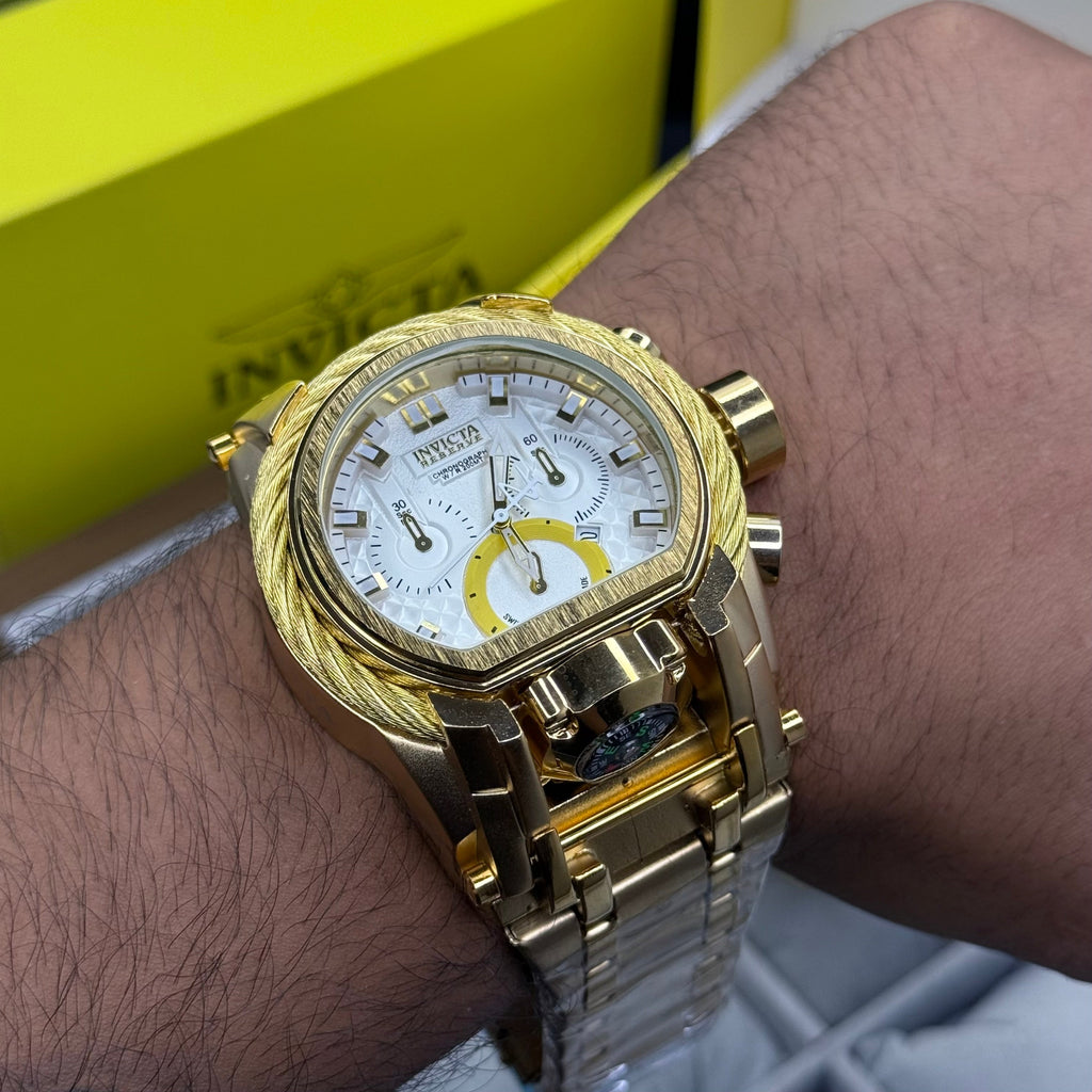 INVICTA BOLT ZEUS GUAYA ACERO PARA HOMBRE REF-DB