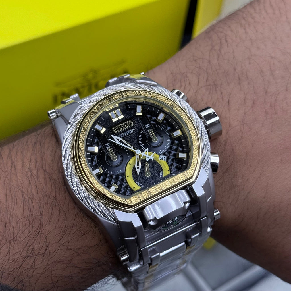INVICTA BOLT ZEUS GUAYA ACERO PARA HOMBRE REF-BN
