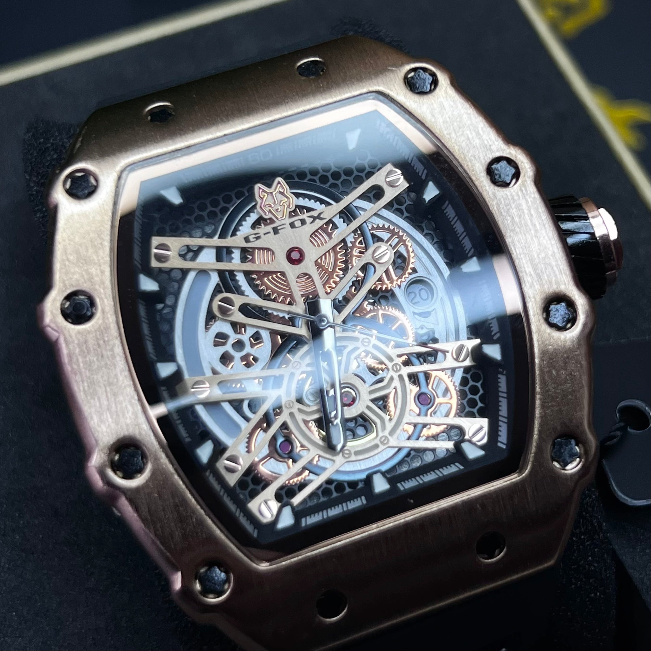 G FOX ORIGINAL x RICHARD MILLER SUMERGIBLE PARA HOMBRE REF-5095-NOR