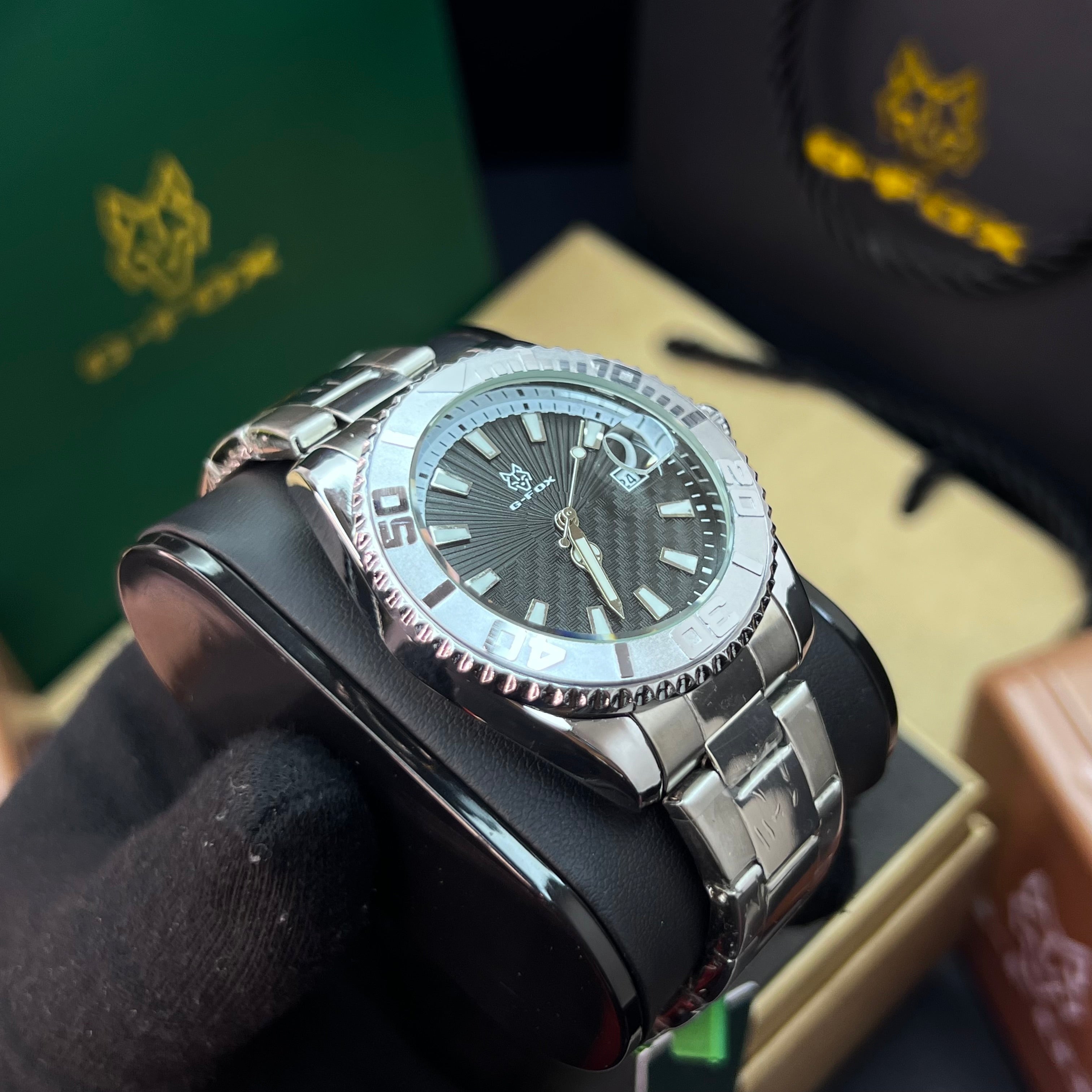 G FOX ORIGINAL x RLX SUMERGIBLE PARA HOMBRE REF-SIMULACION 70583-PN