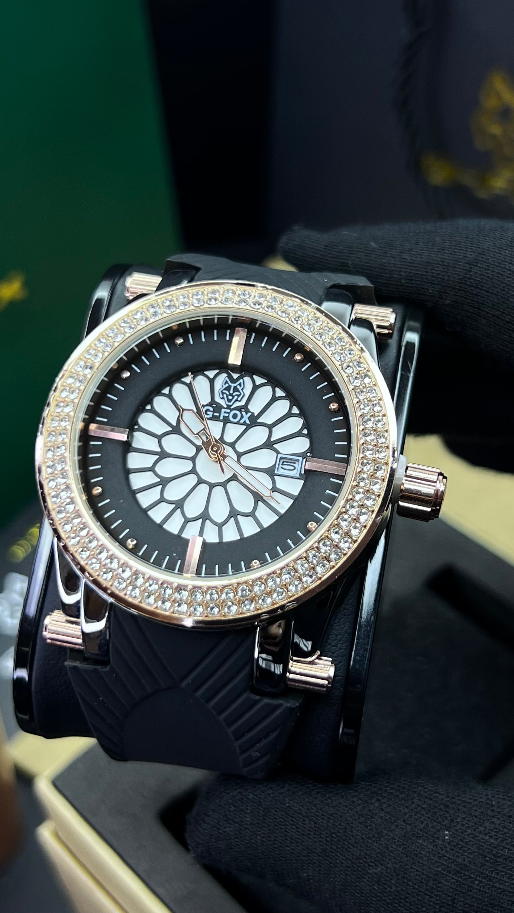 G FOX ORIGINAL x MULCO UNISEX SUMERGIBLE REF KRIPTO CUBANO-2288-N