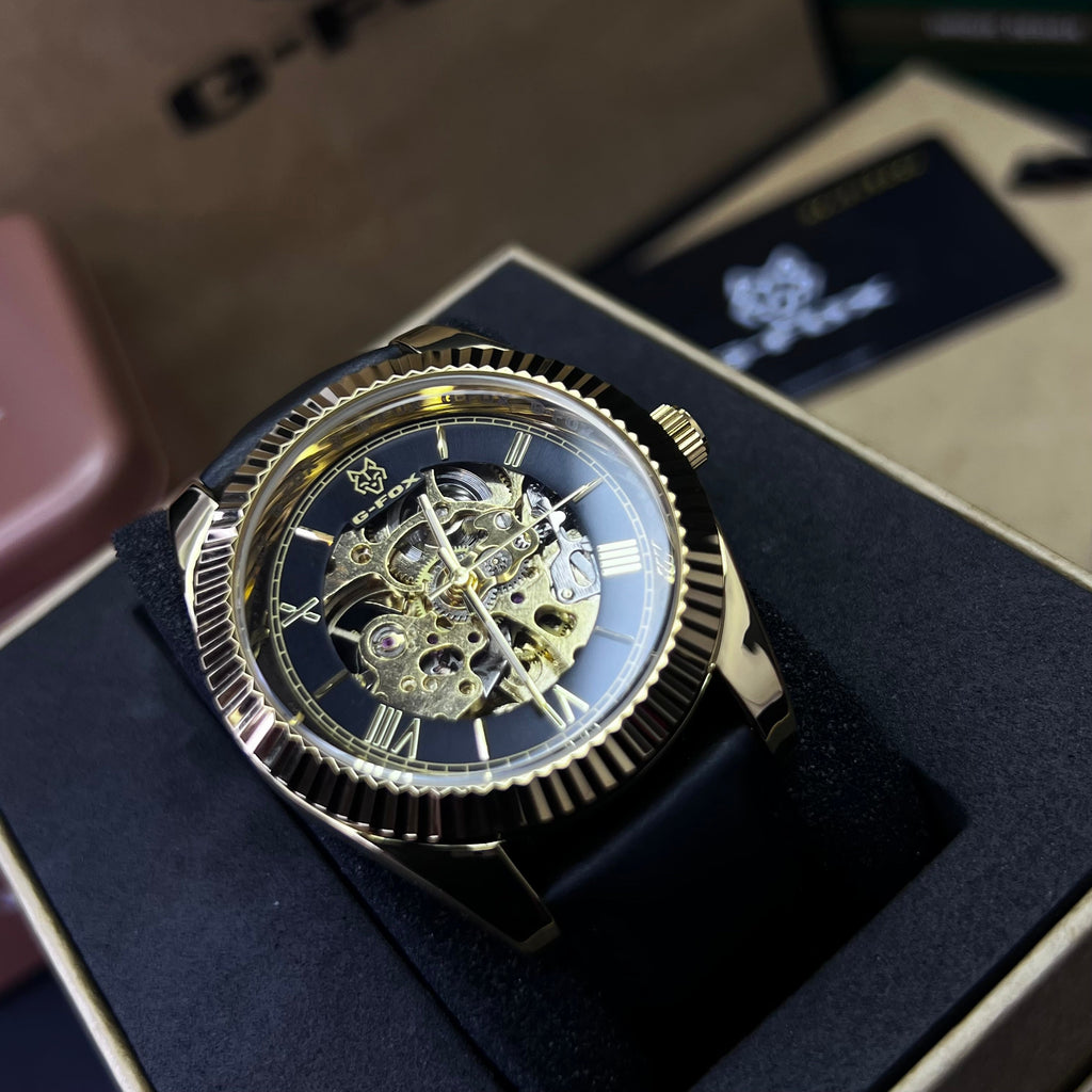 G FOX ORIGINAL x RLX SUMERGIBLE PARA HOMBRE AUTOMATICO REF-PRESIDENT 22013-NDN