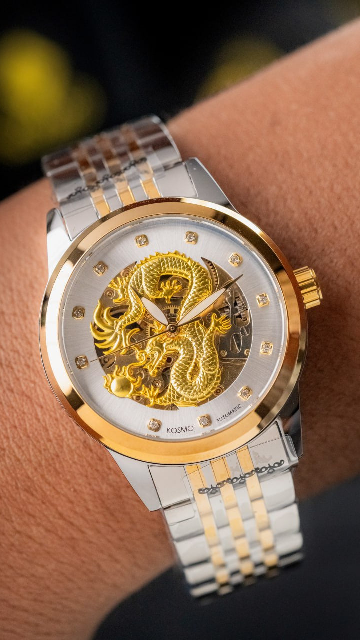KOSMOS AUTOMATICO ORIGINAL EDICION DRAGON PARA HOMBRE  REF-K9006 -BB