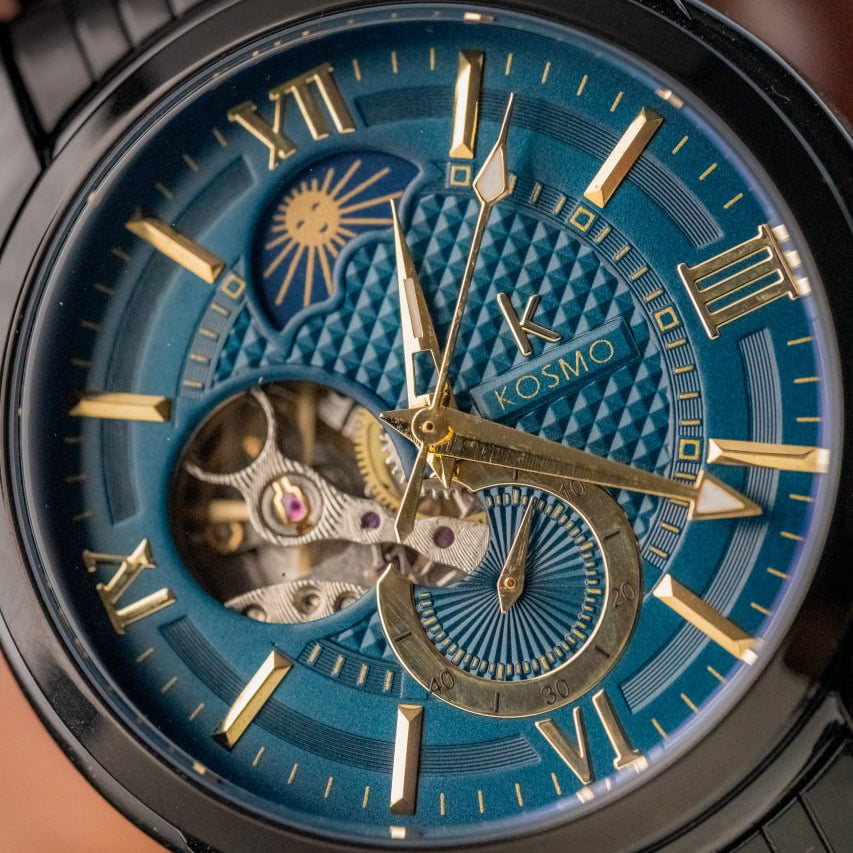 KOSMO AUTOMATICO PARA HOMBRE FASE LUNAR REF K805C-NV