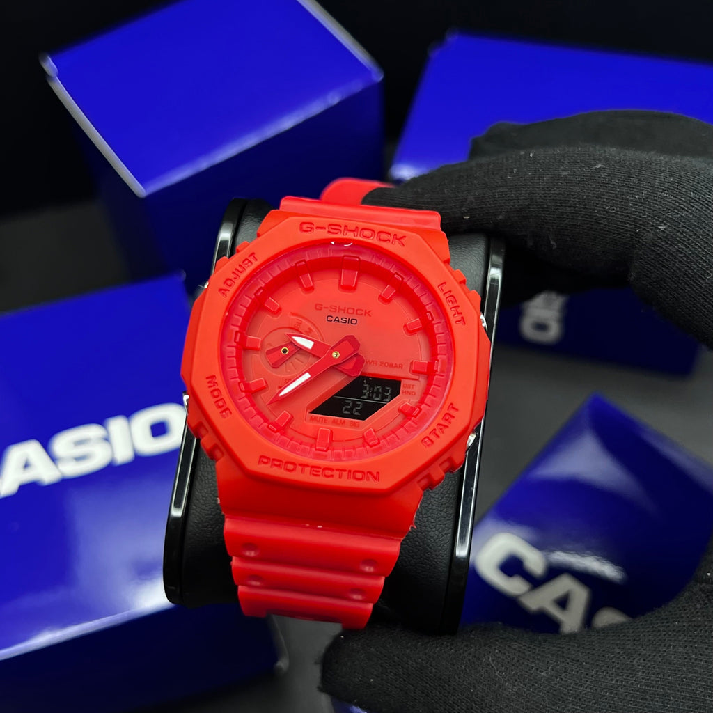 CASIO G-SHOCK PARA HOMBRE REF GA-2100HC-R