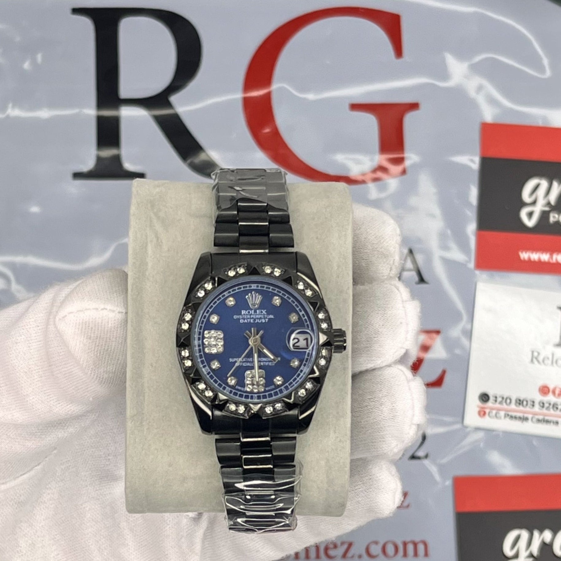 RLX DATE JUST PARA MUJER REF-AZS