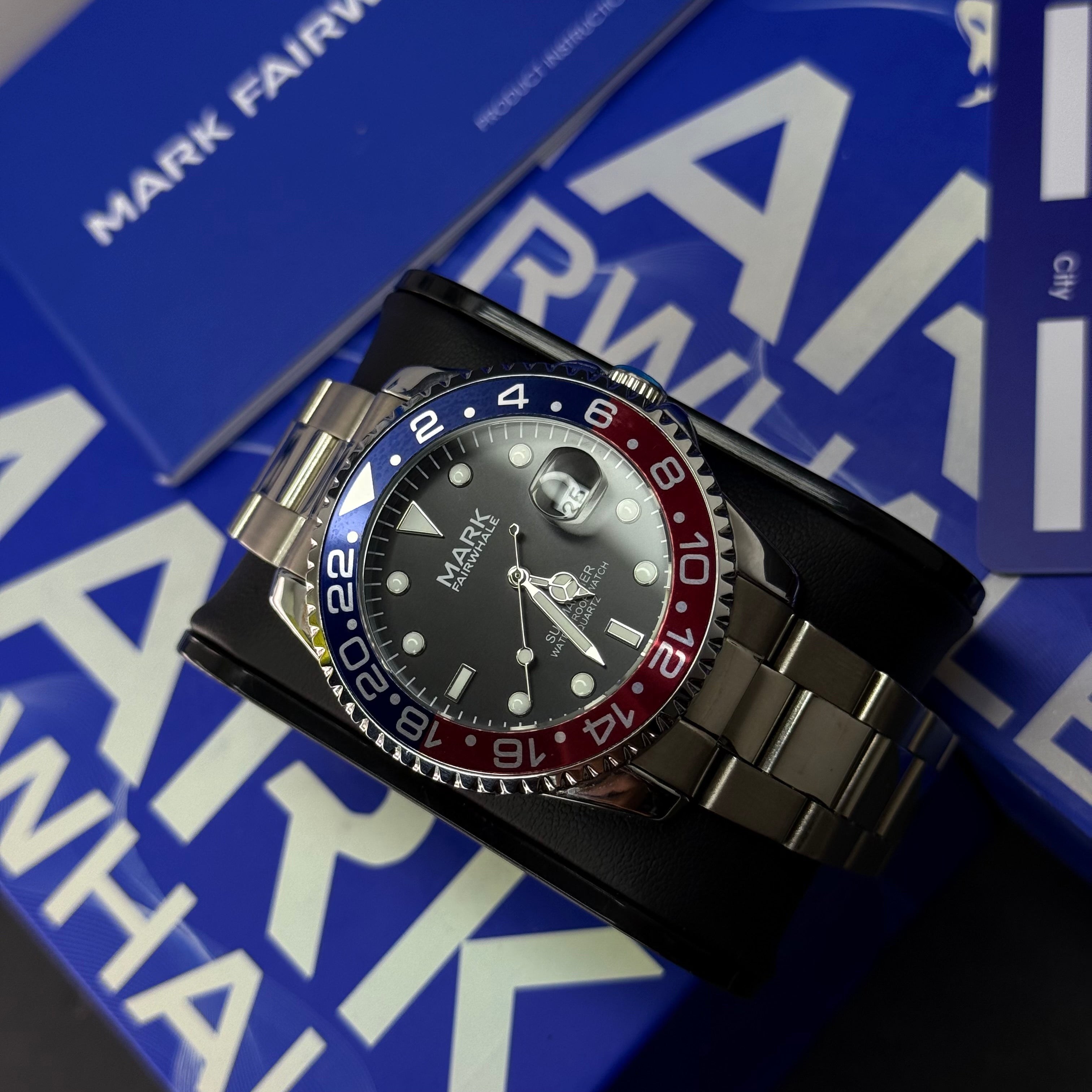 MARK FAIRWHALE X RLX ORIGINAL PARA HOMBRE REF SUBMARINE FW-5026-PEPSI