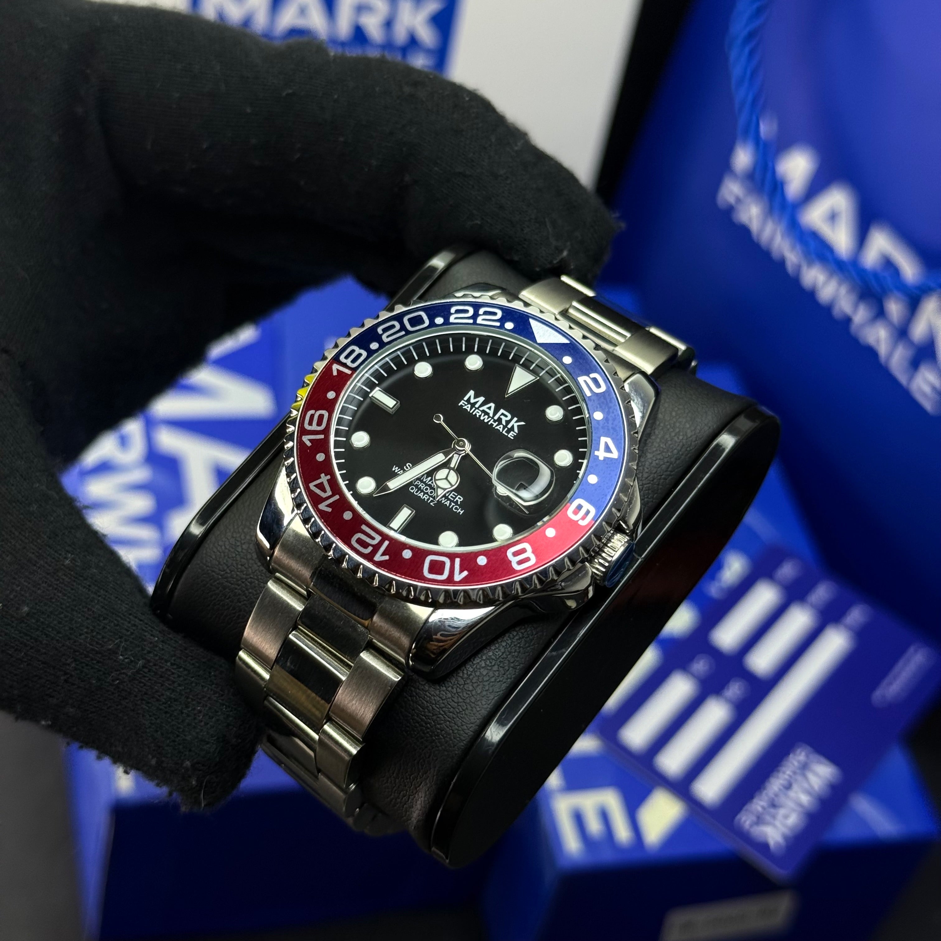 MARK FAIRWHALE X RLX ORIGINAL PARA HOMBRE REF SUBMARINE FW-5026-PEPSI