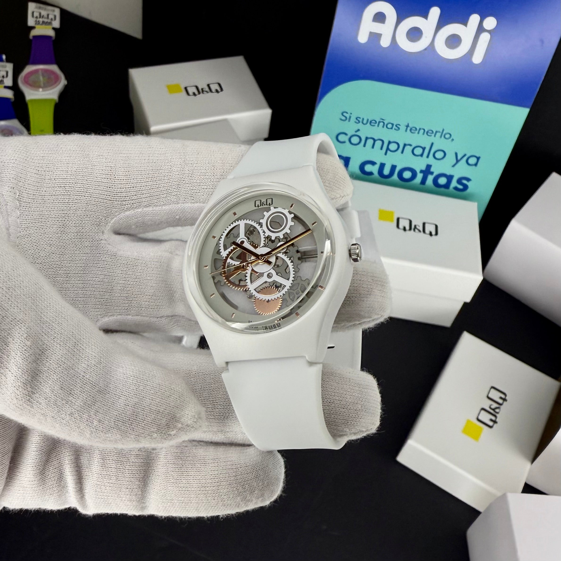 QyQ SUMERGIBLE TIPO SWATCH UNISES ORIGINAL REF-V39A-501VY