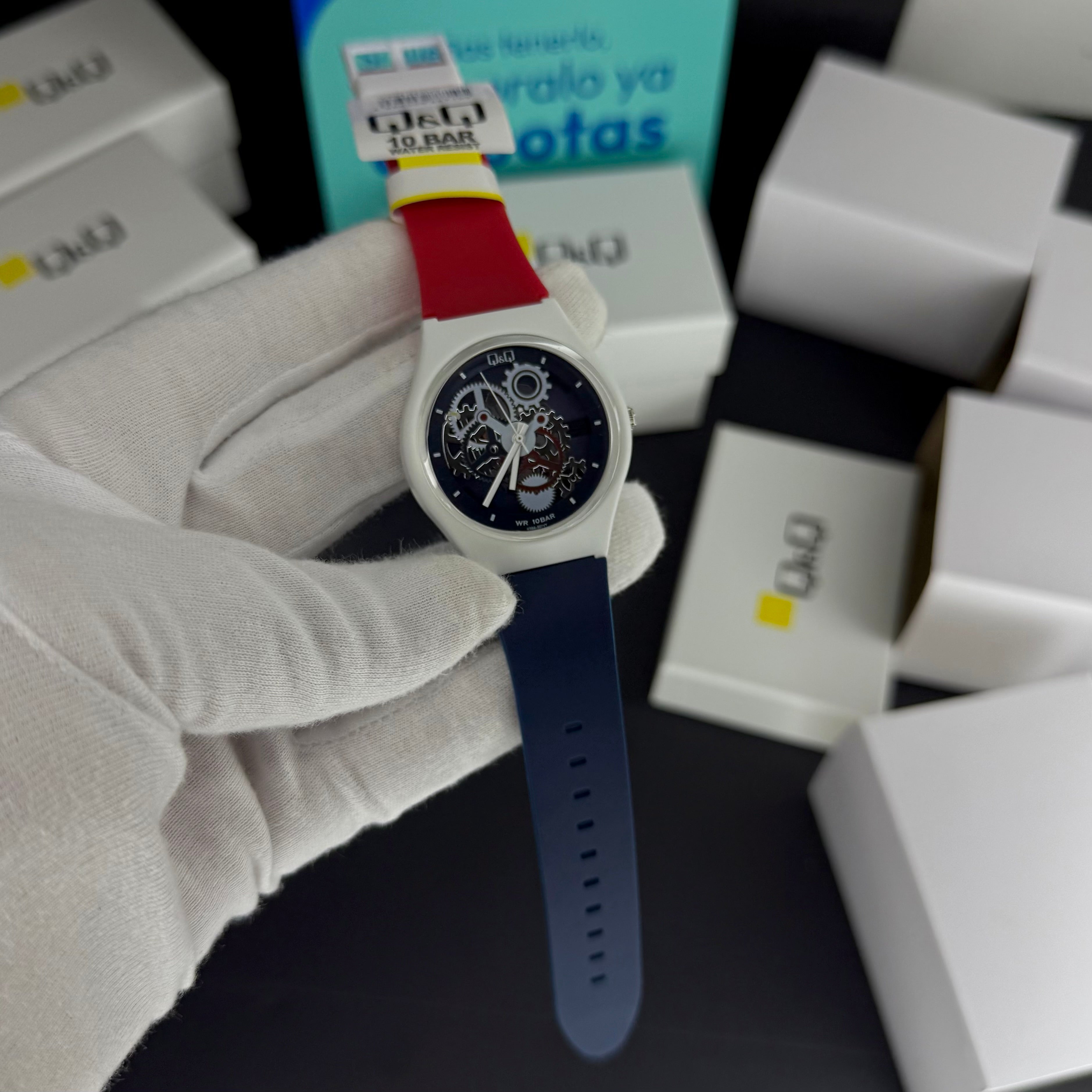 QyQ SUMERGIBLE TIPO SWATCH UNISES ORIGINAL REF-V39A-507VY