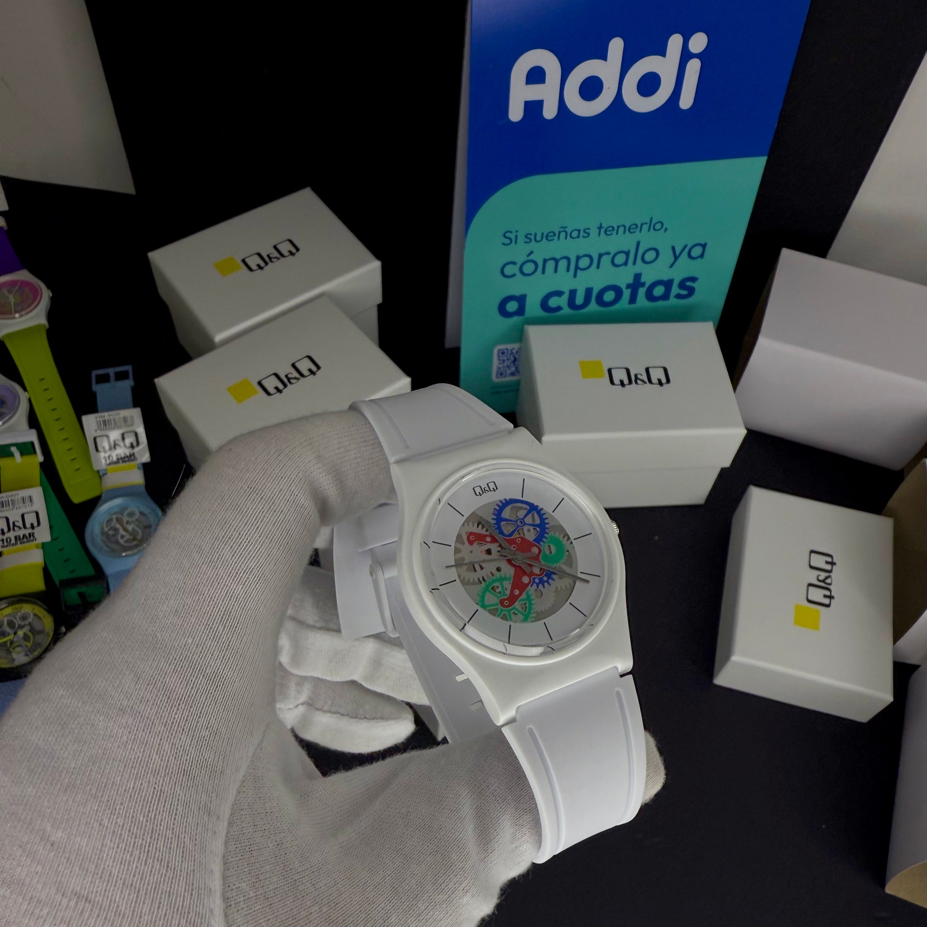 QyQ SUMERGIBLE TIPO SWATCH UNISES ORIGINAL REF-V41A-505VY