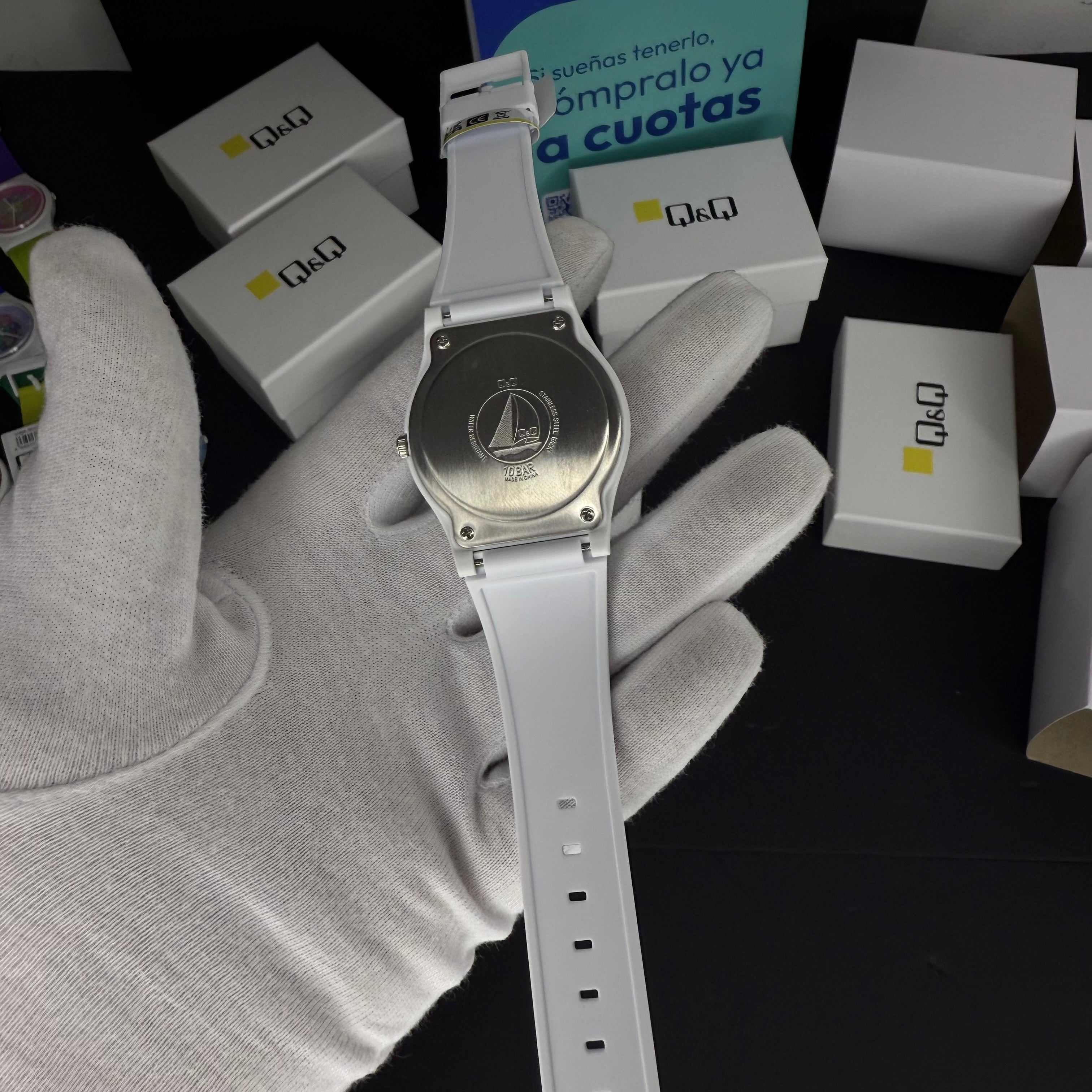 QyQ SUMERGIBLE TIPO SWATCH UNISES ORIGINAL REF-V41A-505VY