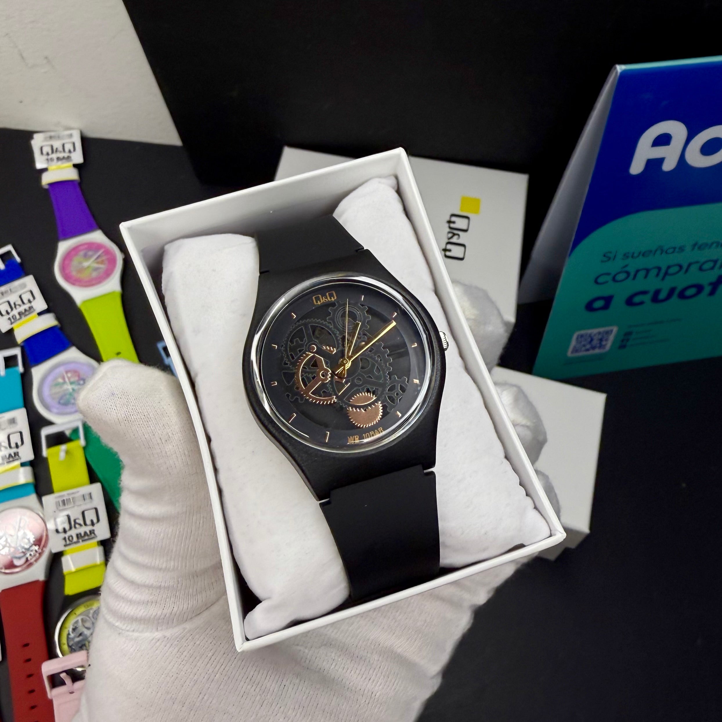 QyQ SUMERGIBLE TIPO SWATCH UNISES ORIGINAL REF-V39A-500VY