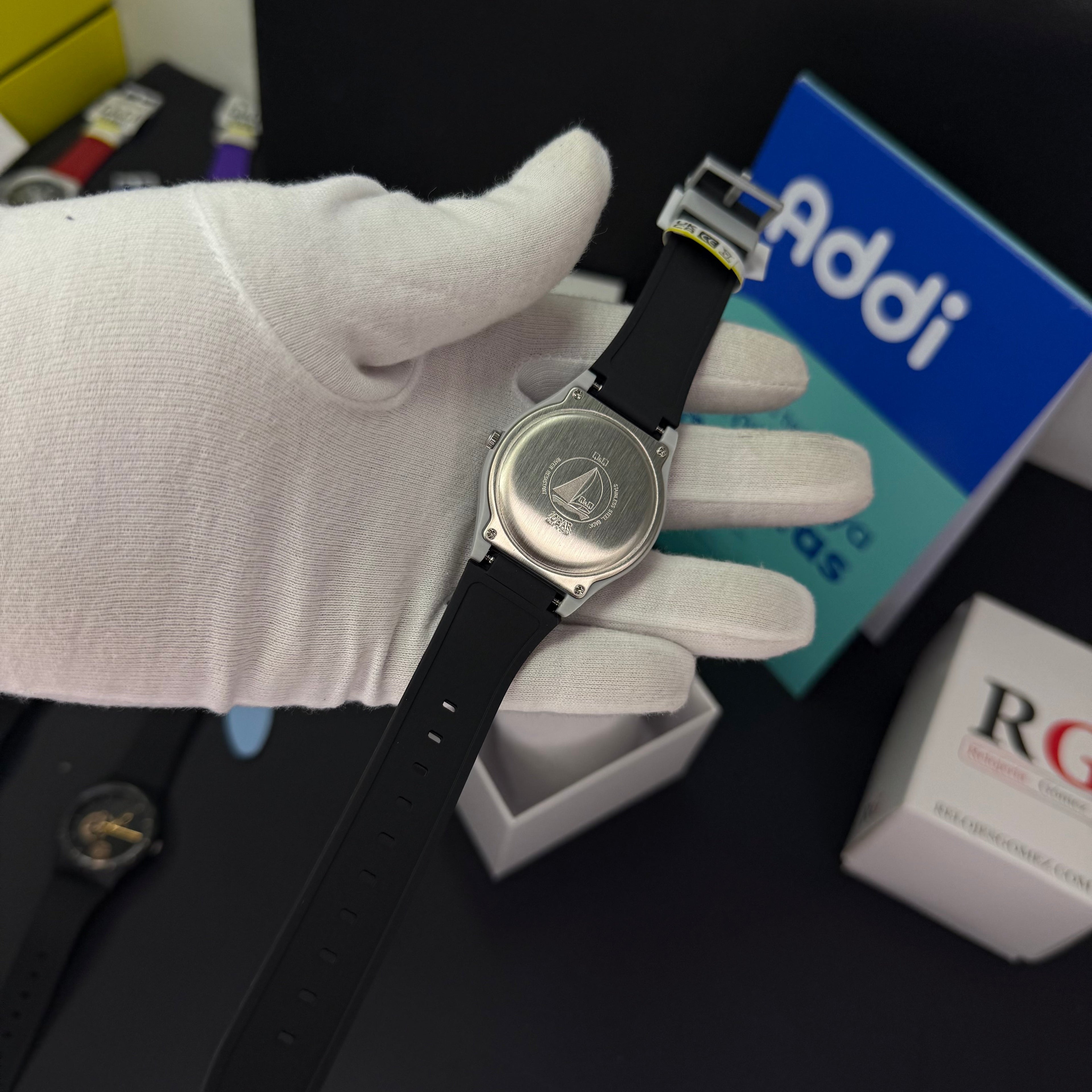 QyQ SUMERGIBLE TIPO SWATCH UNISES ORIGINAL REF-V39A-505VY