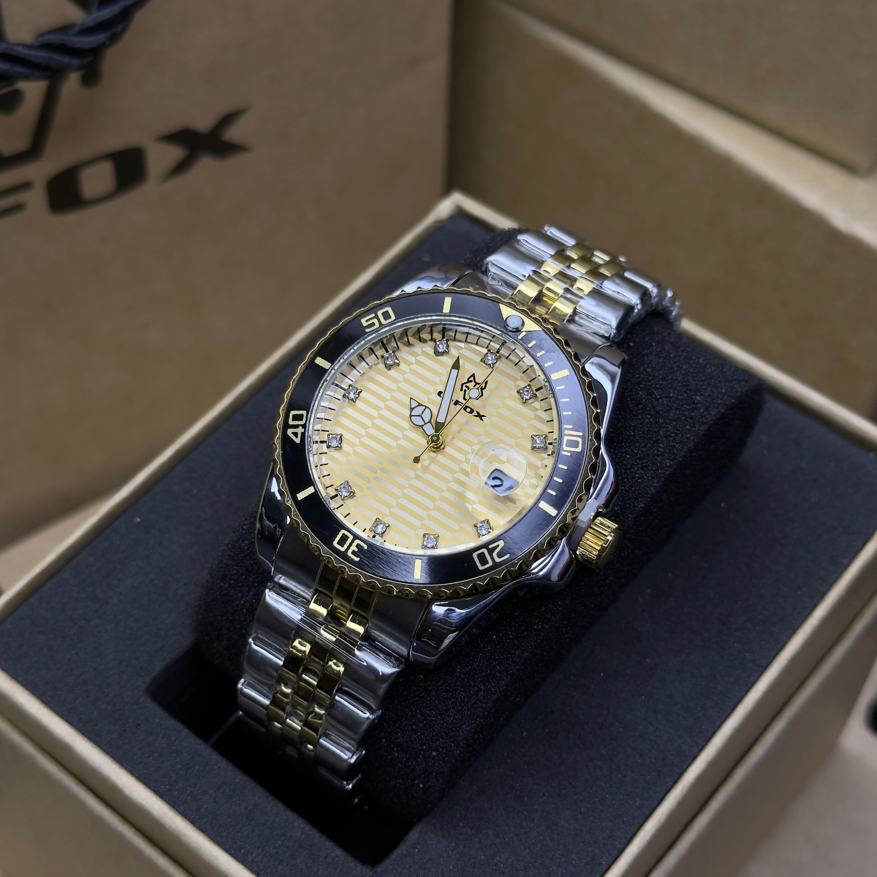 G FOX ORIGINAL x RLX SUMERGIBLE PARA HOMBRE REF-SUBMARINE 70582-BD