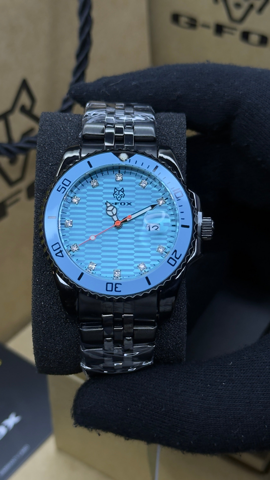 G FOX ORIGINAL x RLX SUMERGIBLE PARA HOMBRE REF-SUBMARINE 70582-NA