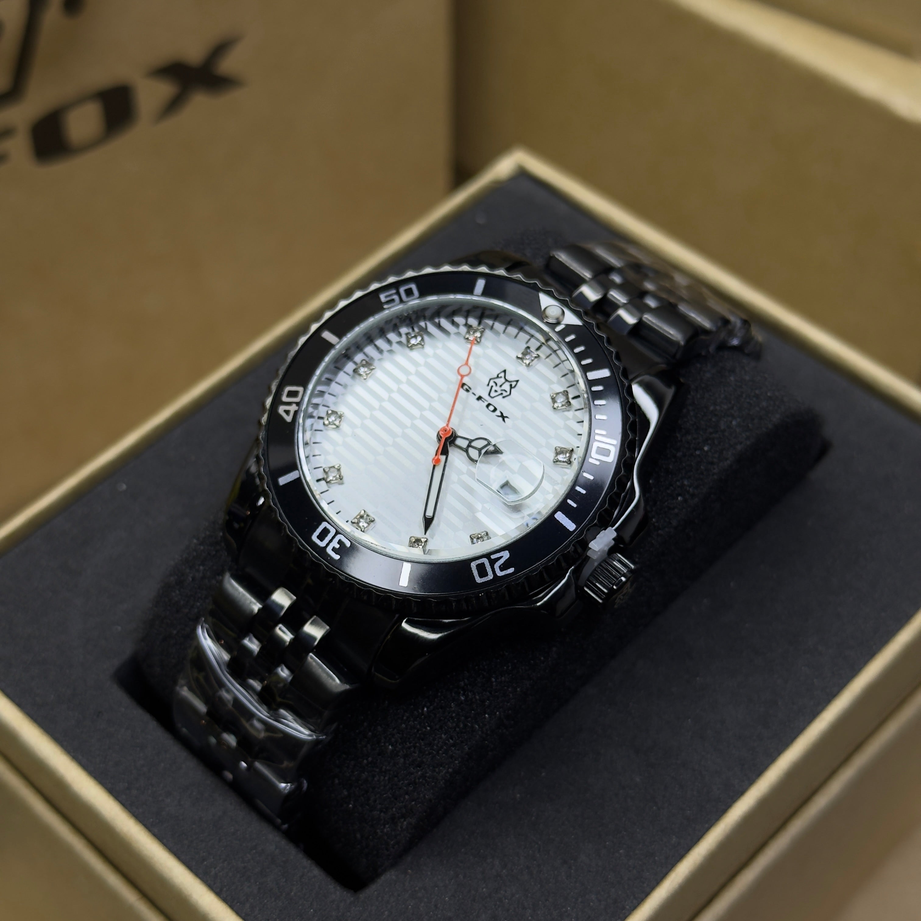 G FOX ORIGINAL x RLX SUMERGIBLE PARA HOMBRE REF-SUBMARINE 70582-NB