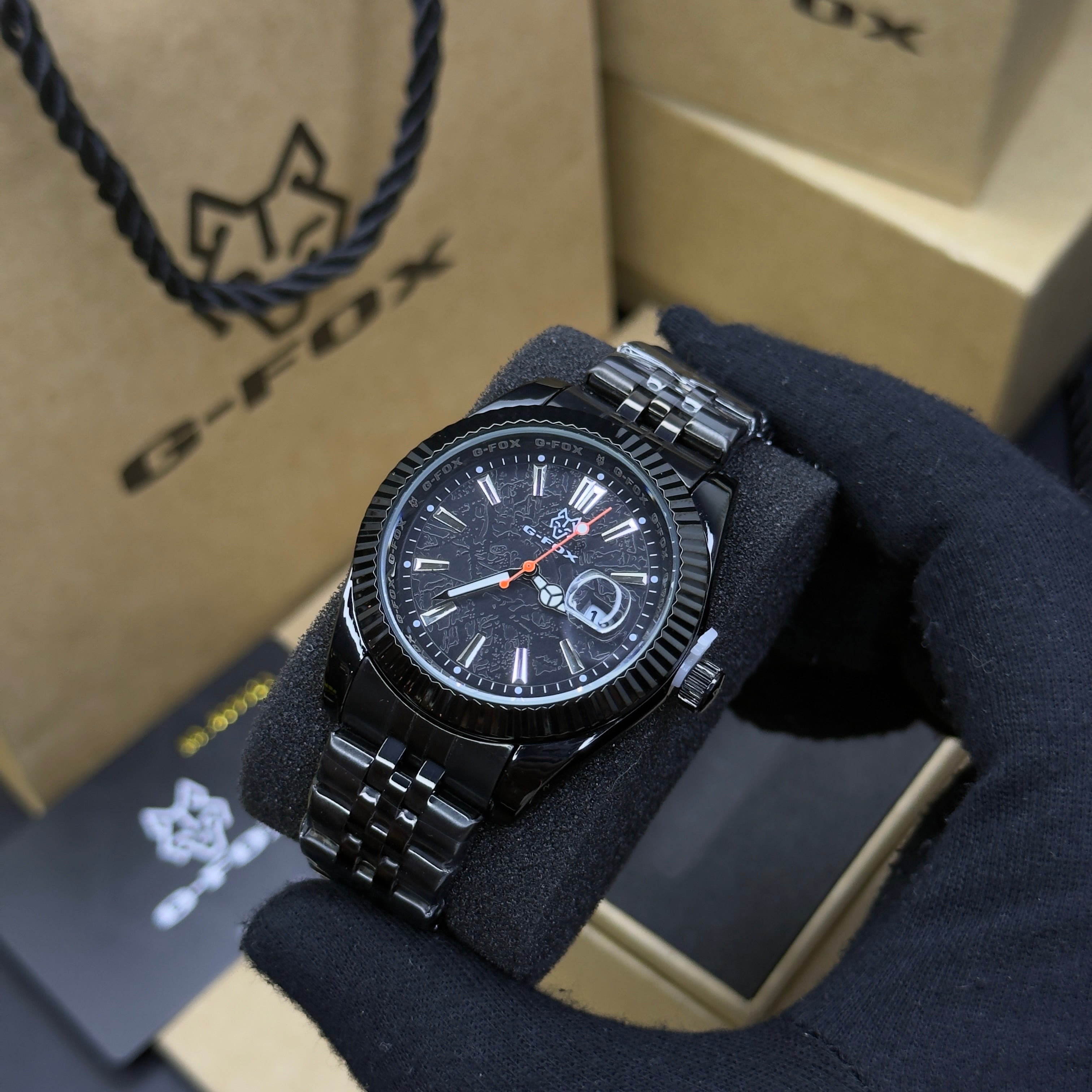 G FOX ORIGINAL x RLX SUMERGIBLE PARA HOMBRE REF-DAY DATE 22011-NN