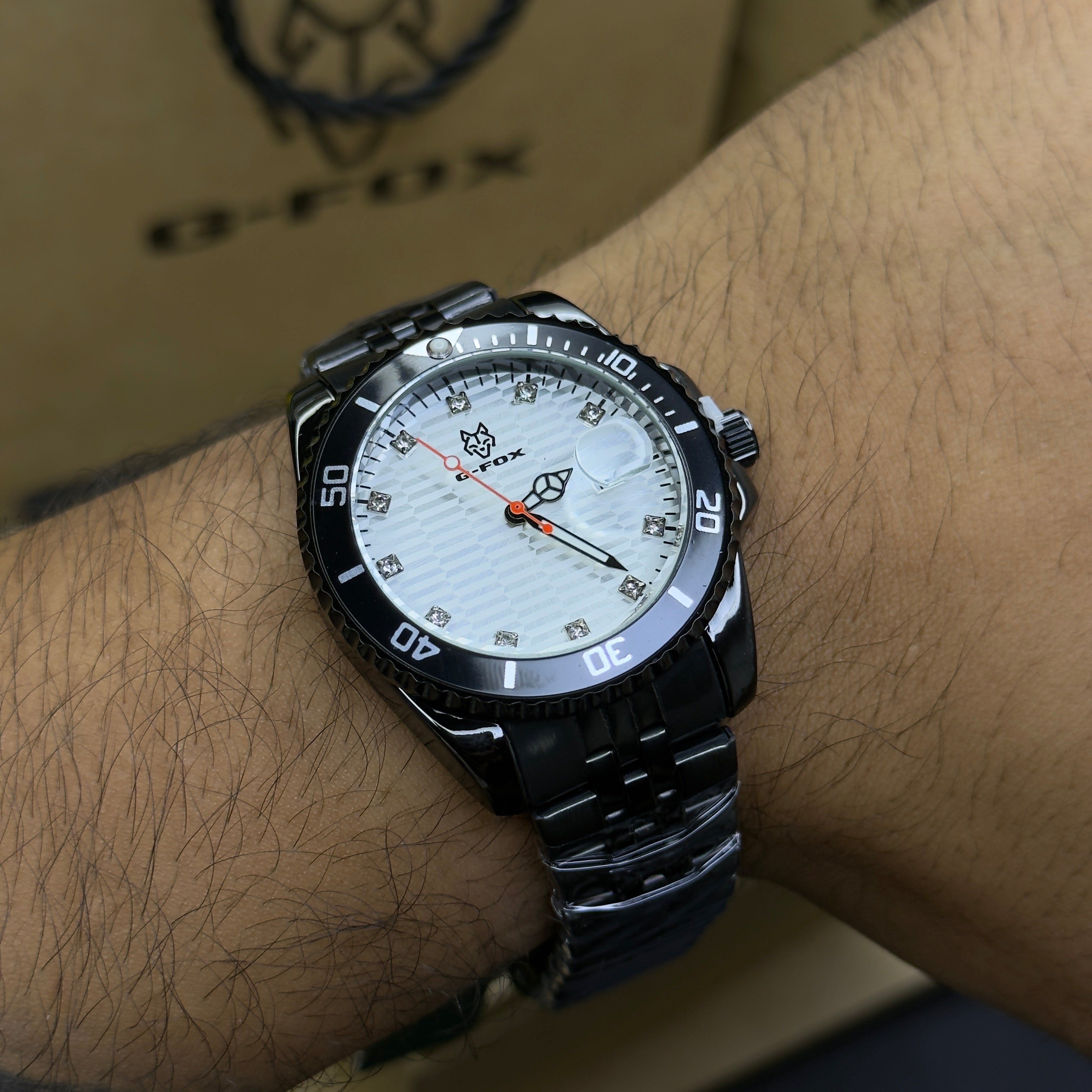 G FOX ORIGINAL x RLX SUMERGIBLE PARA HOMBRE REF-SUBMARINE 70582-NB