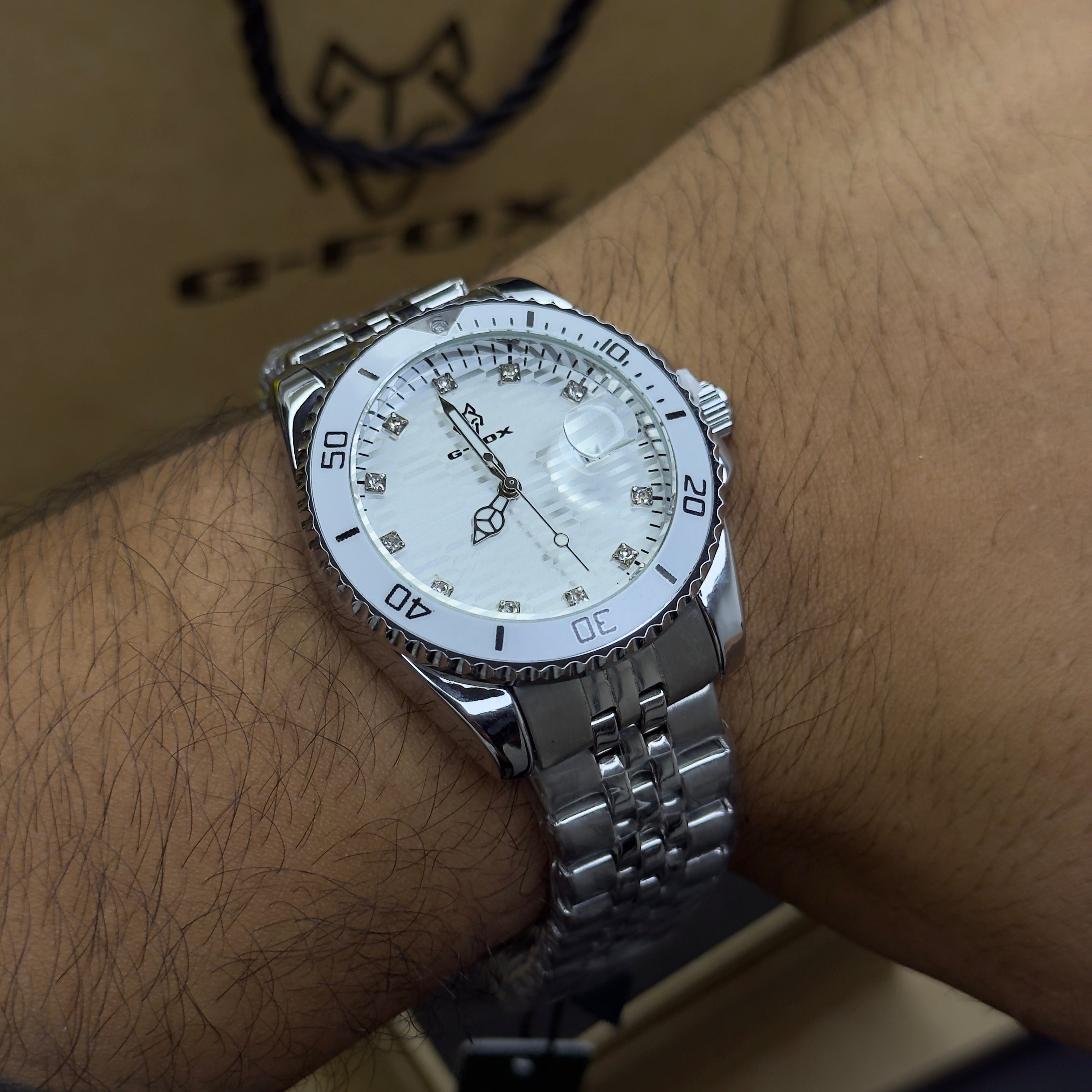 G FOX ORIGINAL x RLX SUMERGIBLE PARA HOMBRE REF-SUBMARINE 70582-BB