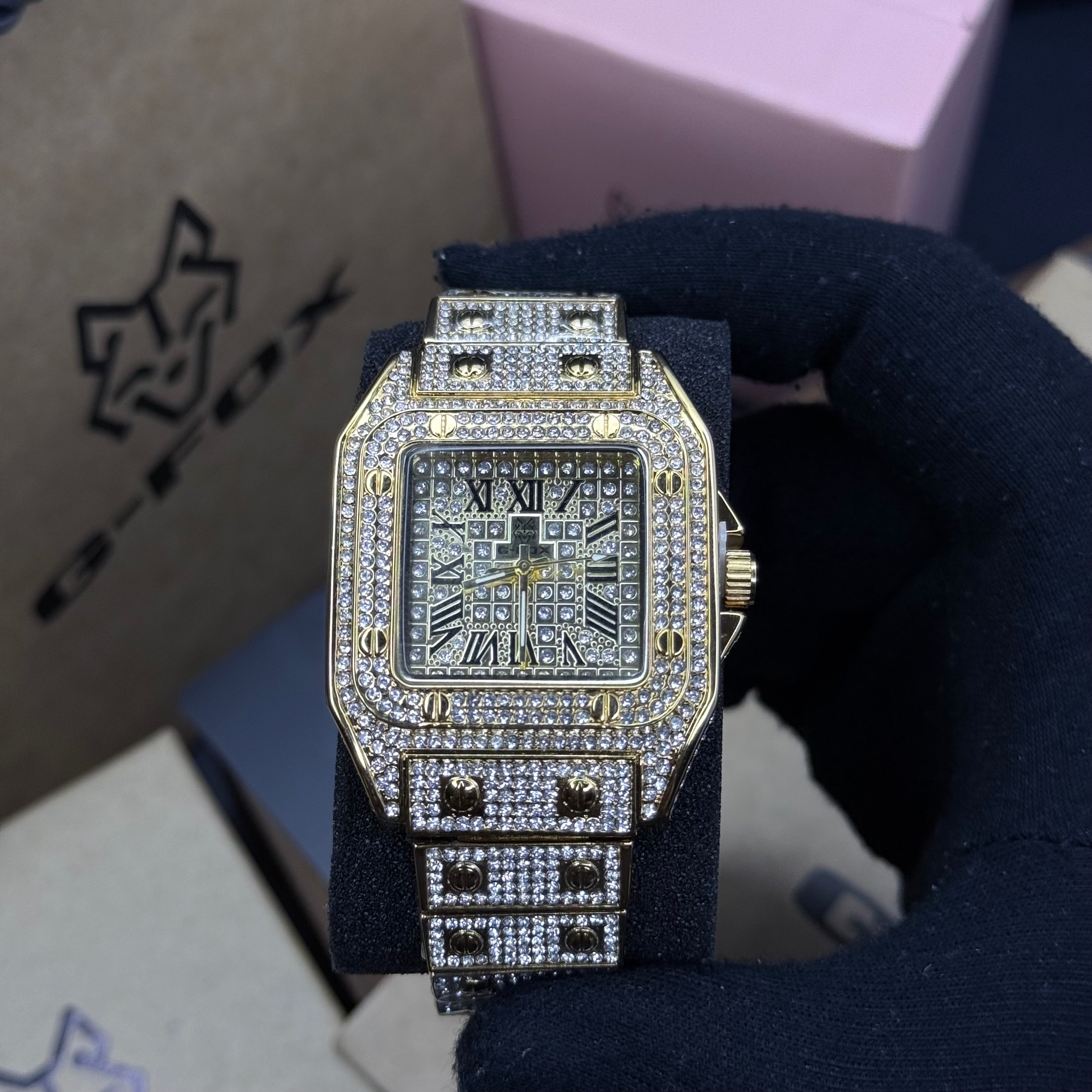 PAREJA G-FOX ORIGINAL X CARTIER CUBANO REF DD