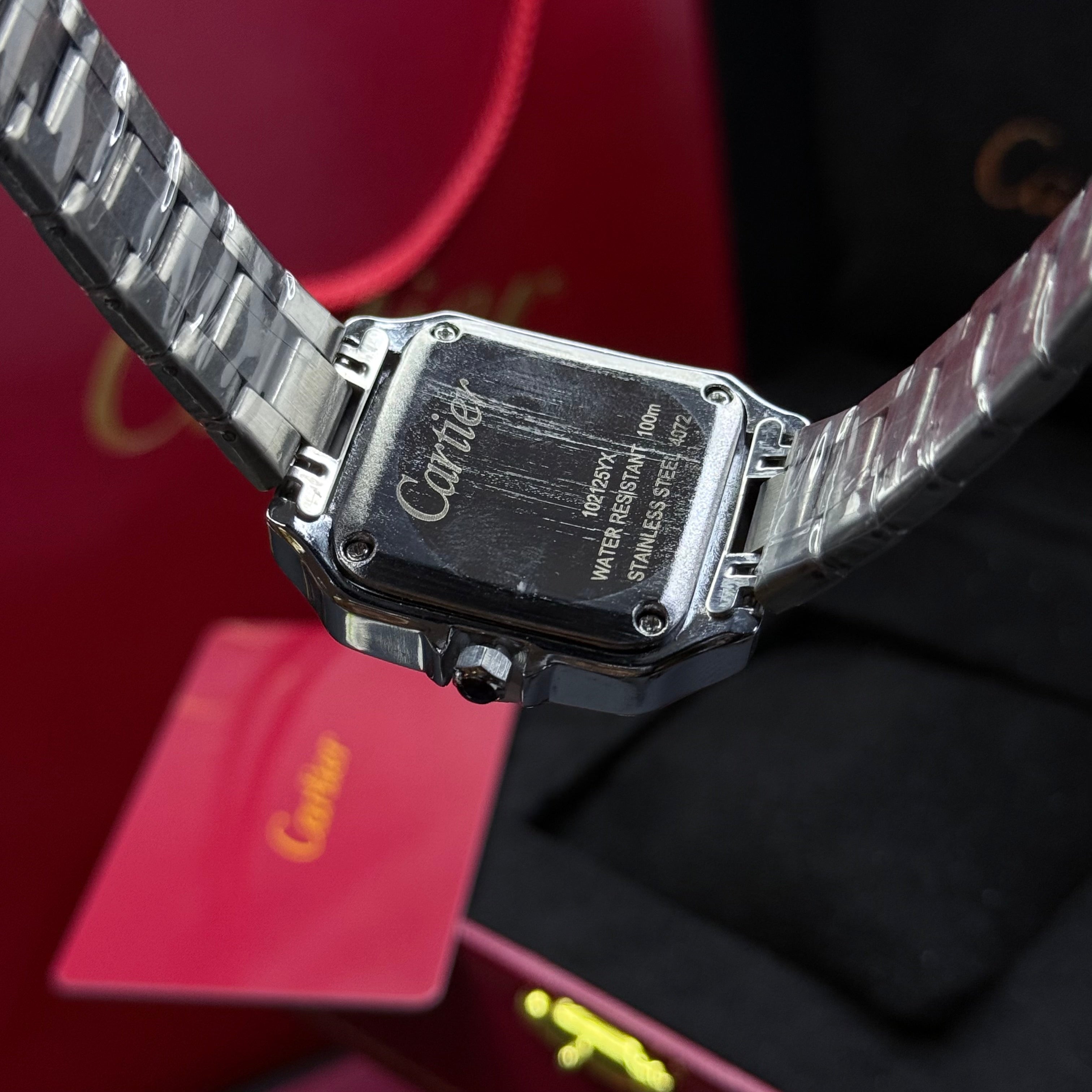 CARTIER SANTOS CUBANO  PARA DAMA REF PA