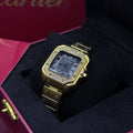 CARTIER SANTOS CUBANO  PARA DAMA REF DN