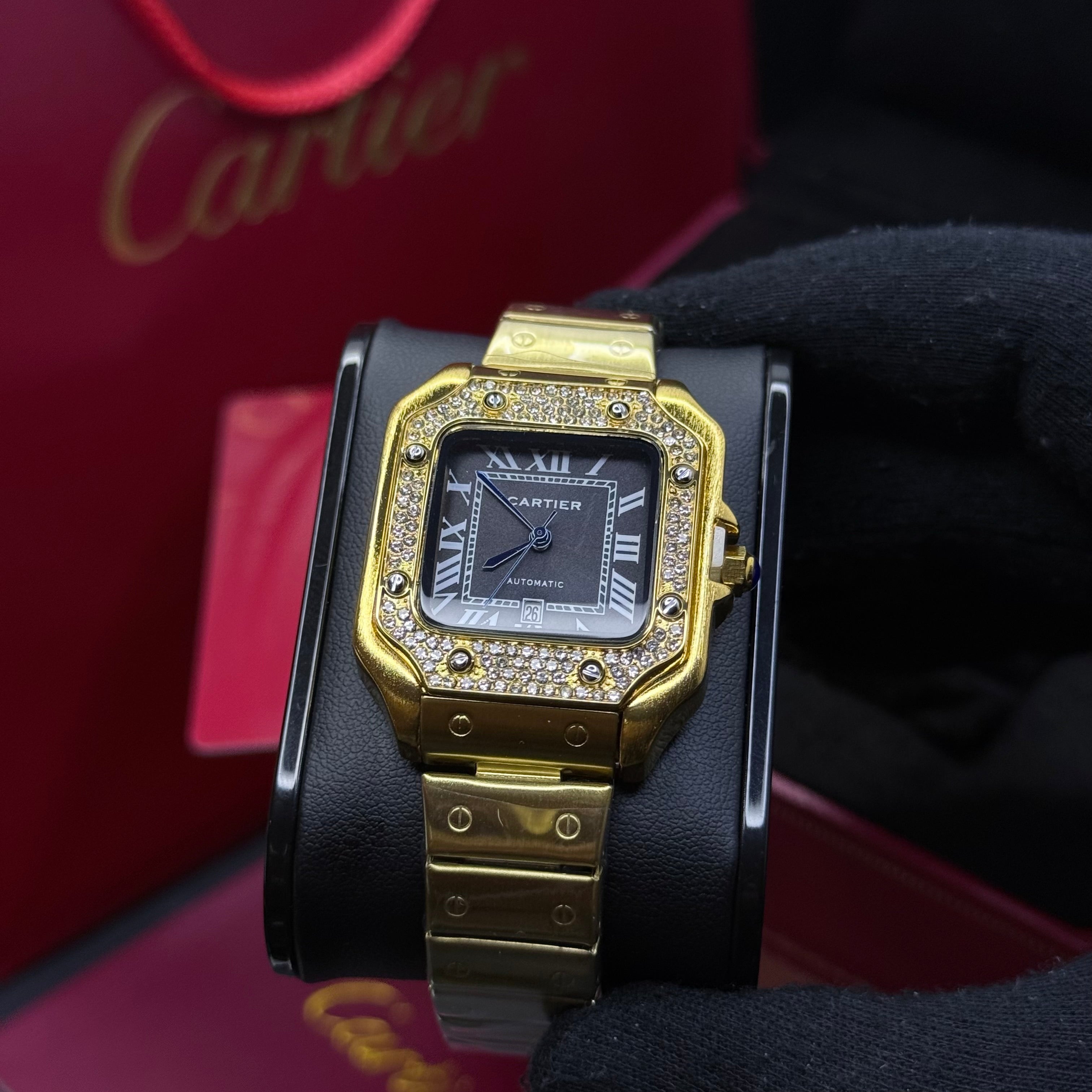 CARTIER SANTOS CUBANO  PARA DAMA REF DN