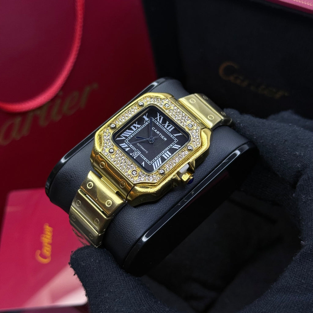 CARTIER SANTOS CUBANO  PARA DAMA REF DN