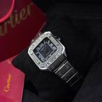 CARTIER SANTOS CUBANO  PARA DAMA REF PN