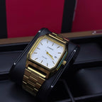 CASIO UNISEX RETRO VINTAGE RECTAGULAR ANALOGO-DB