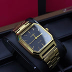 CASIO UNISEX RETRO VINTAGE RECTAGULAR ANALOGO-DN