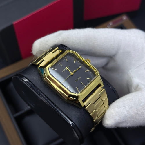 CASIO UNISEX RETRO VINTAGE RECTAGULAR ANALOGO-DN