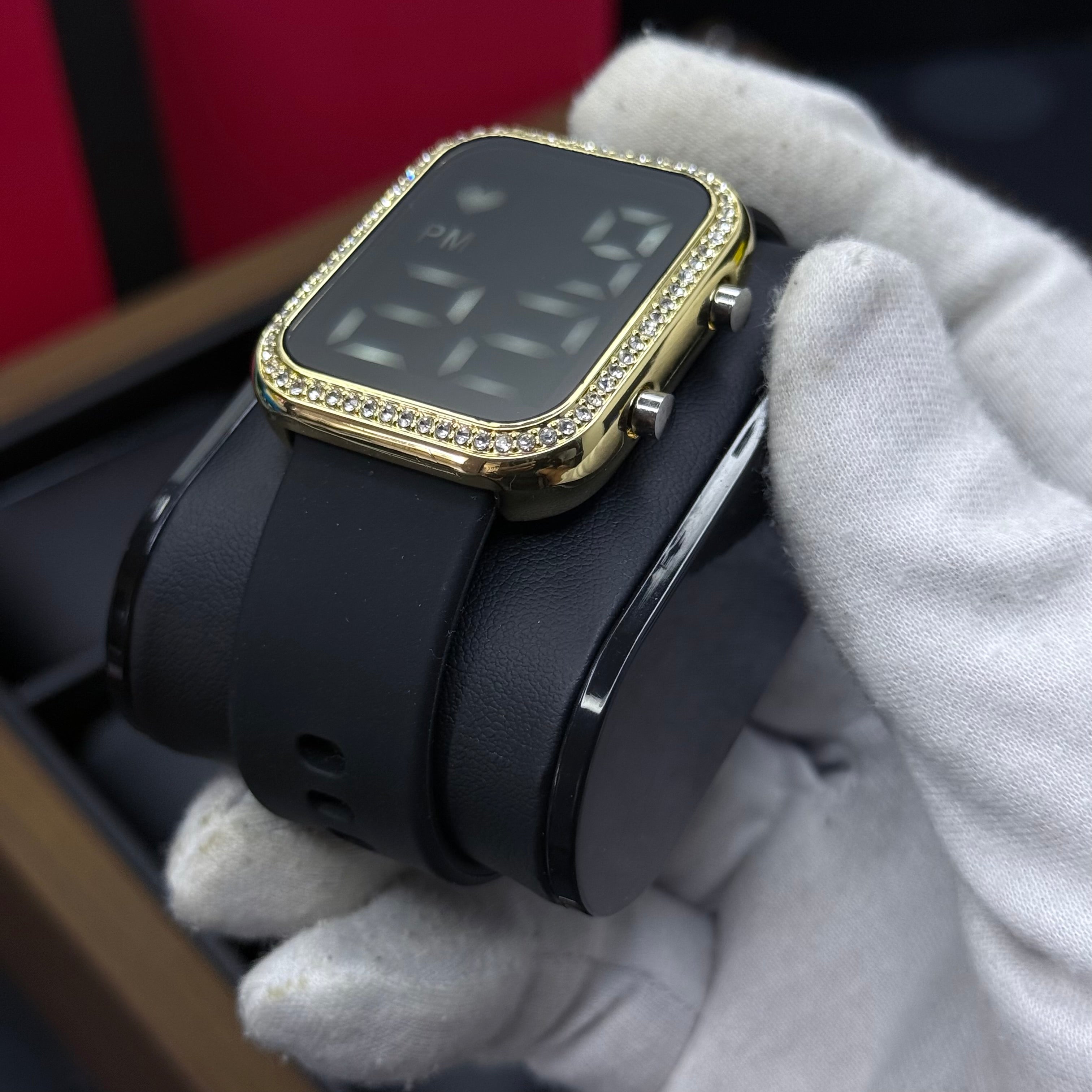 RELOJ DIGITAL ESTILO CUBANO PARA DAMA REF-NDN