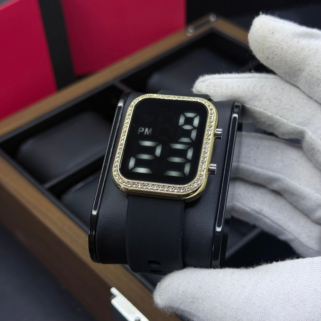 RELOJ DIGITAL ESTILO CUBANO PARA DAMA REF-NDN