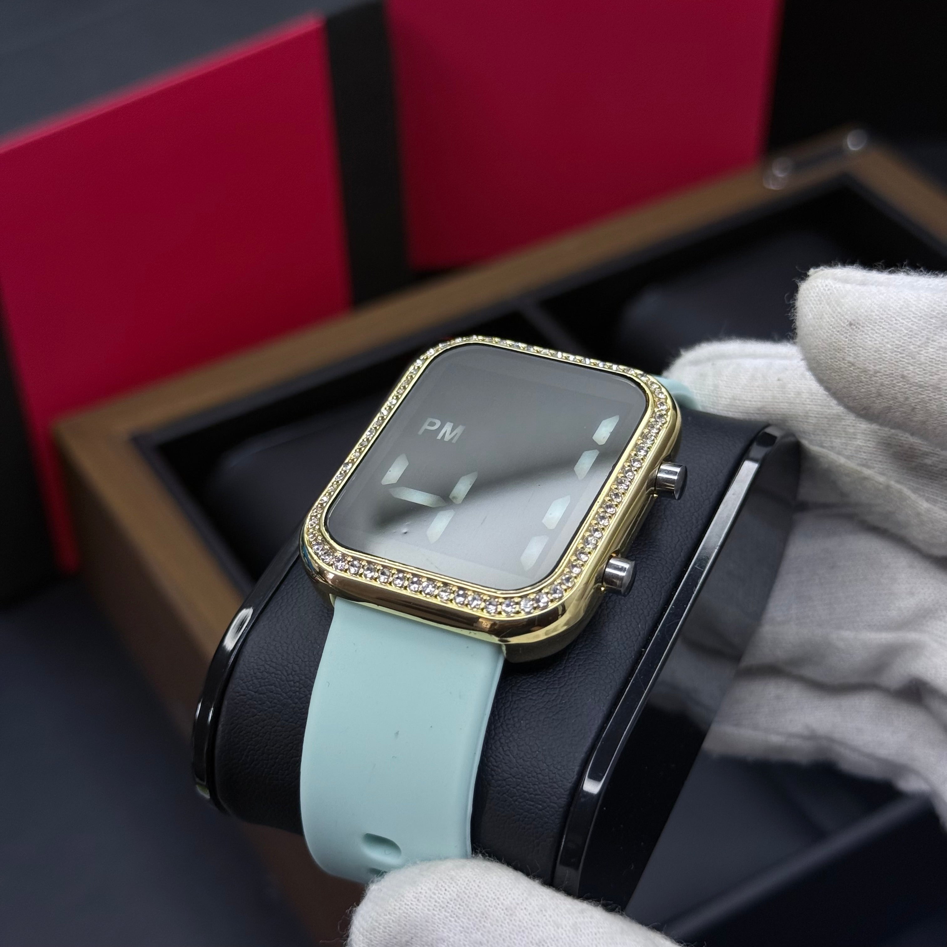 RELOJ DIGITAL ESTILO CUBANO PARA DAMA REF-CDN