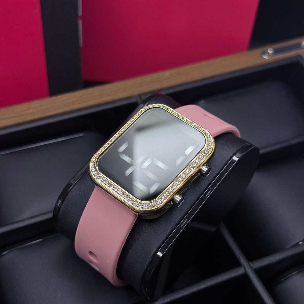 RELOJ DIGITAL ESTILO CUBANO PARA DAMA REF-PDN