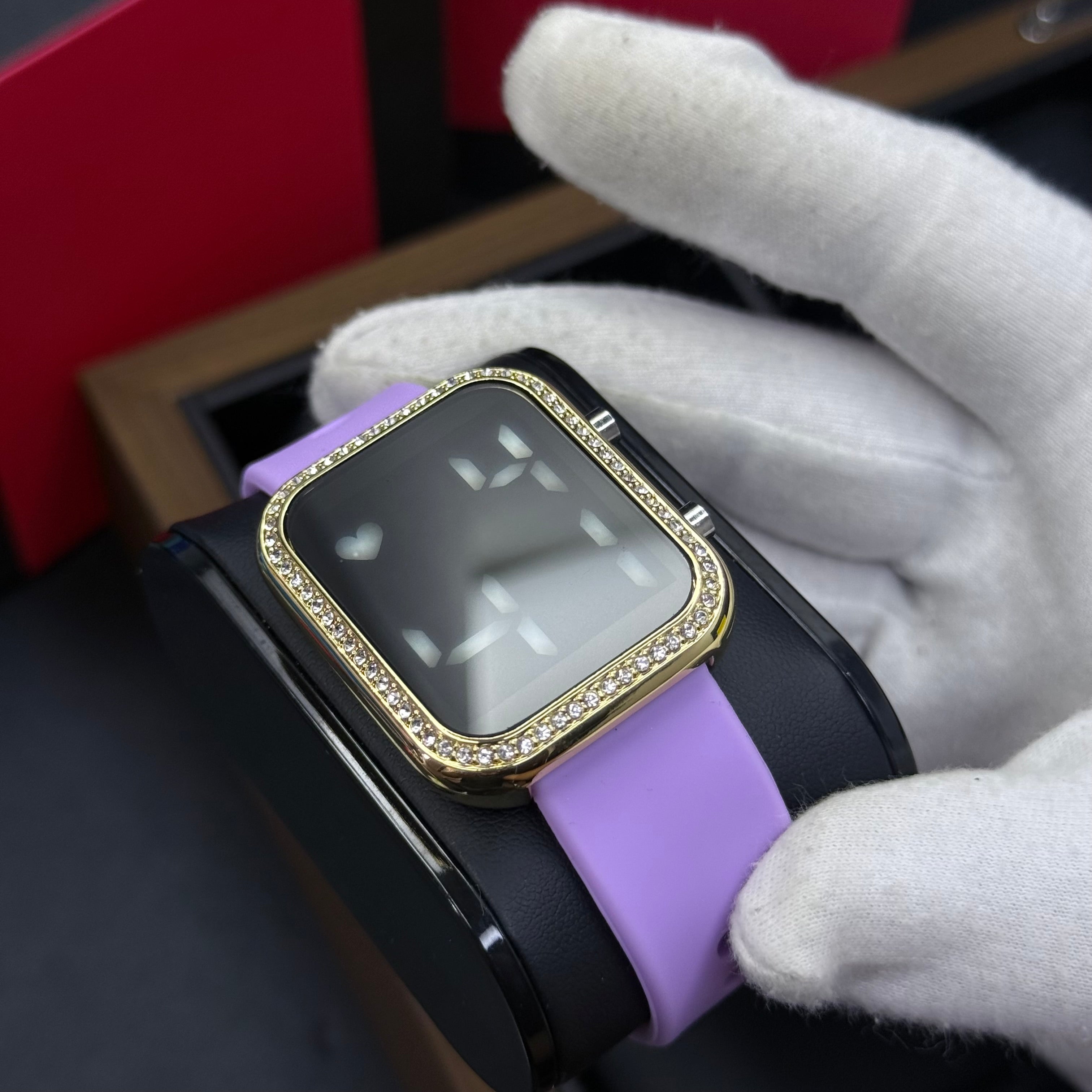 RELOJ DIGITAL ESTILO CUBANO PARA DAMA REF-MDN