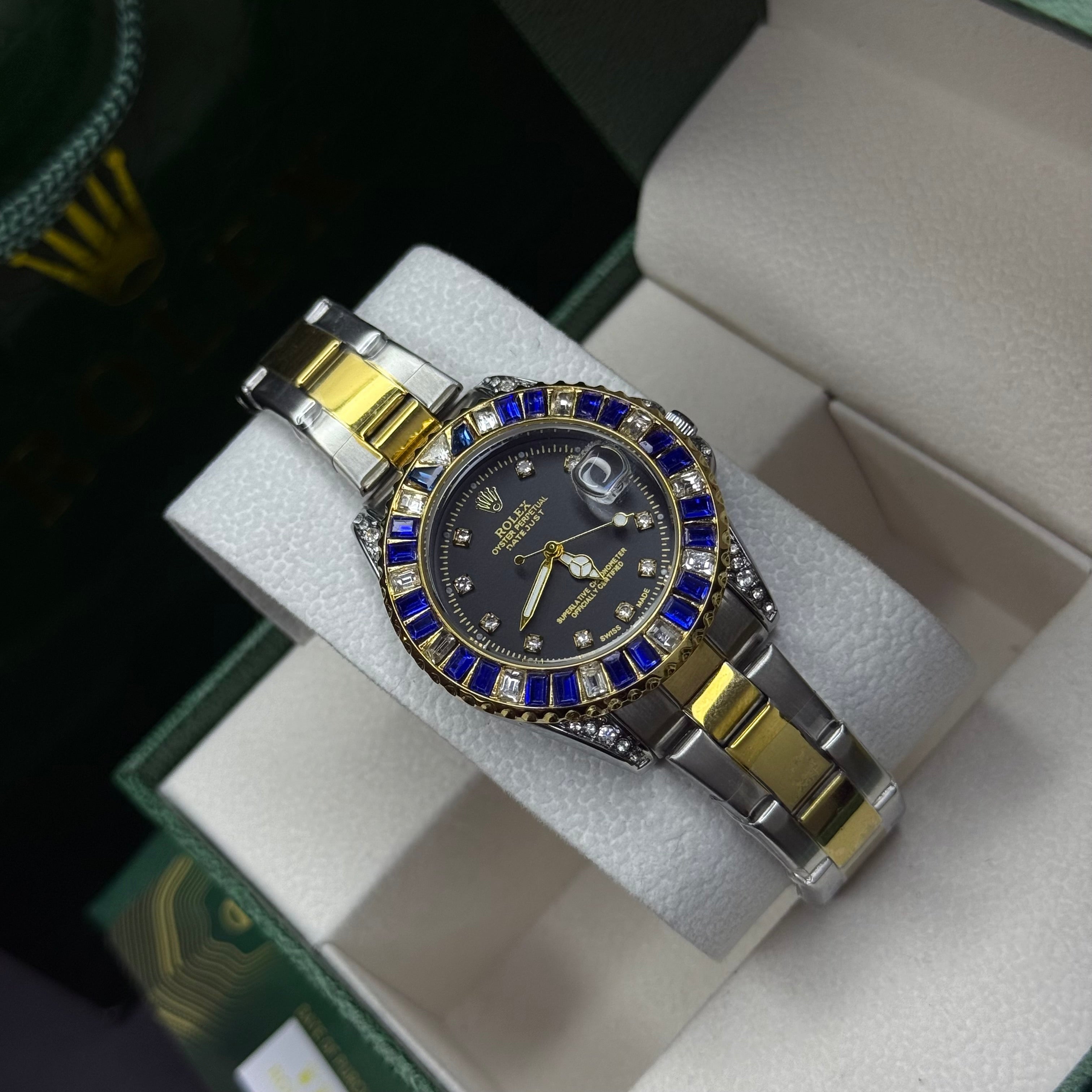 RLX SUBMARINER CUBANO PARA DAMA REF-BAN