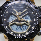 INVICTA DOBLE HORA PARA HOMBRE REF-1837-NDA