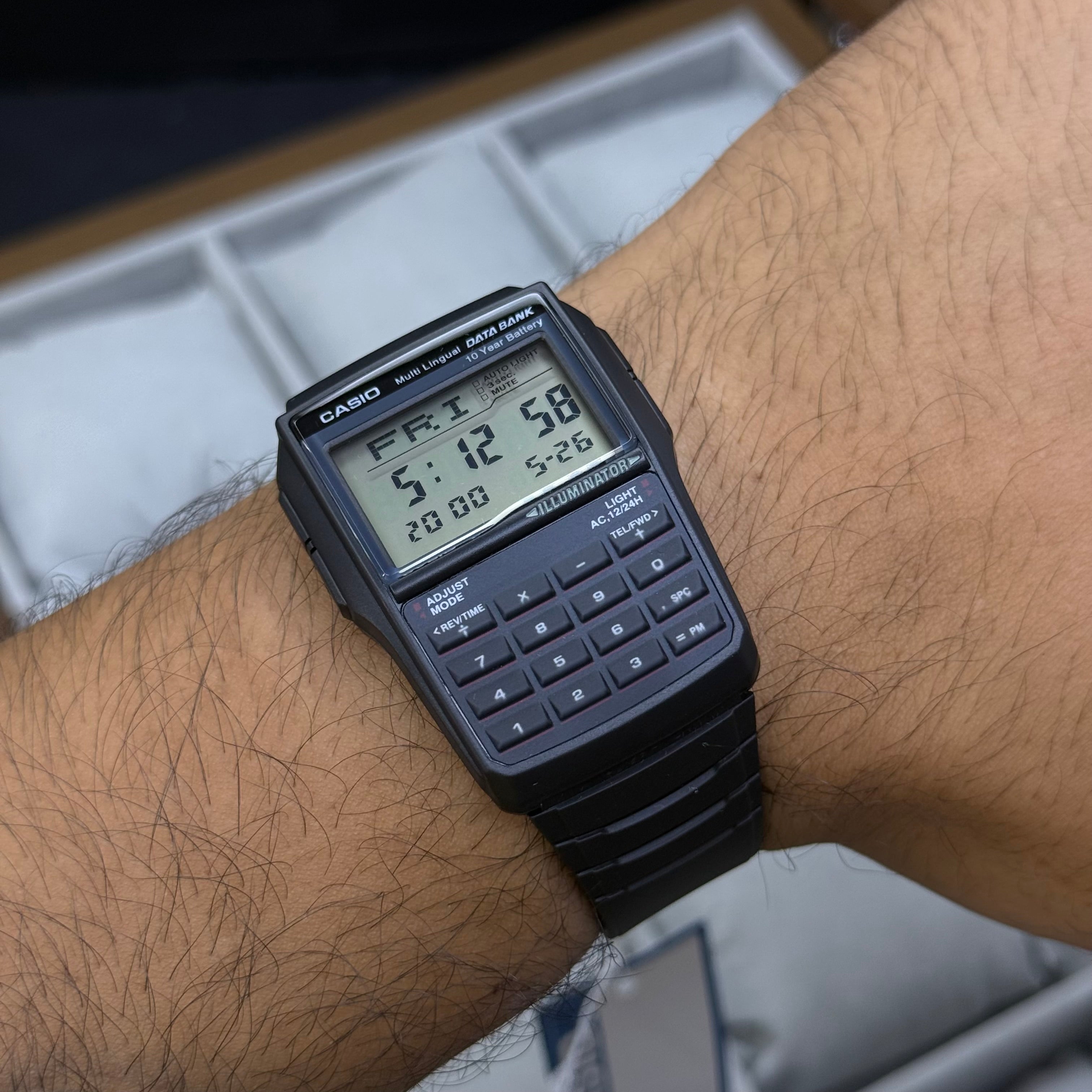 CASIO ORIGINAL PARA HOMBRE REF-DBC-32-1A