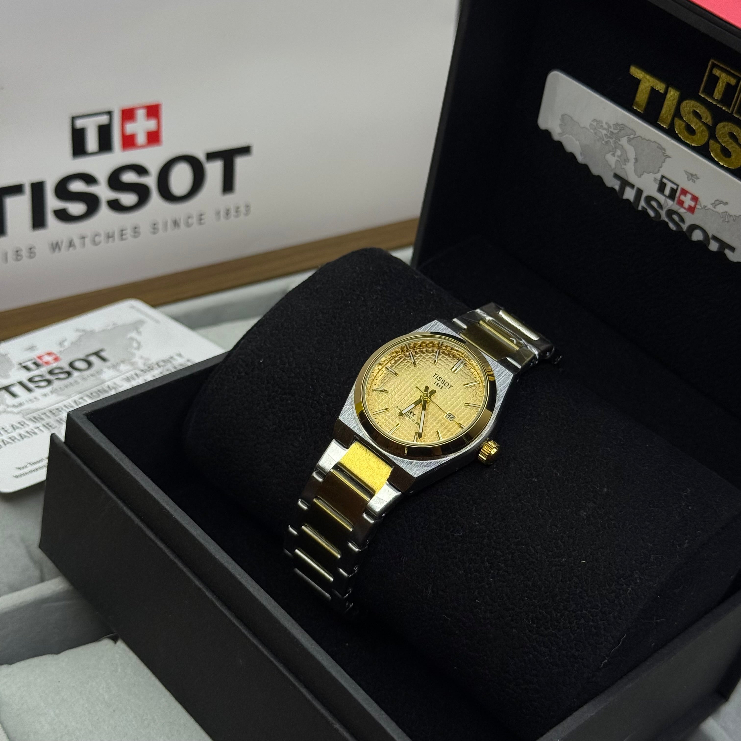 TISSOT PRX METALICO PARA DAMA REF-BD