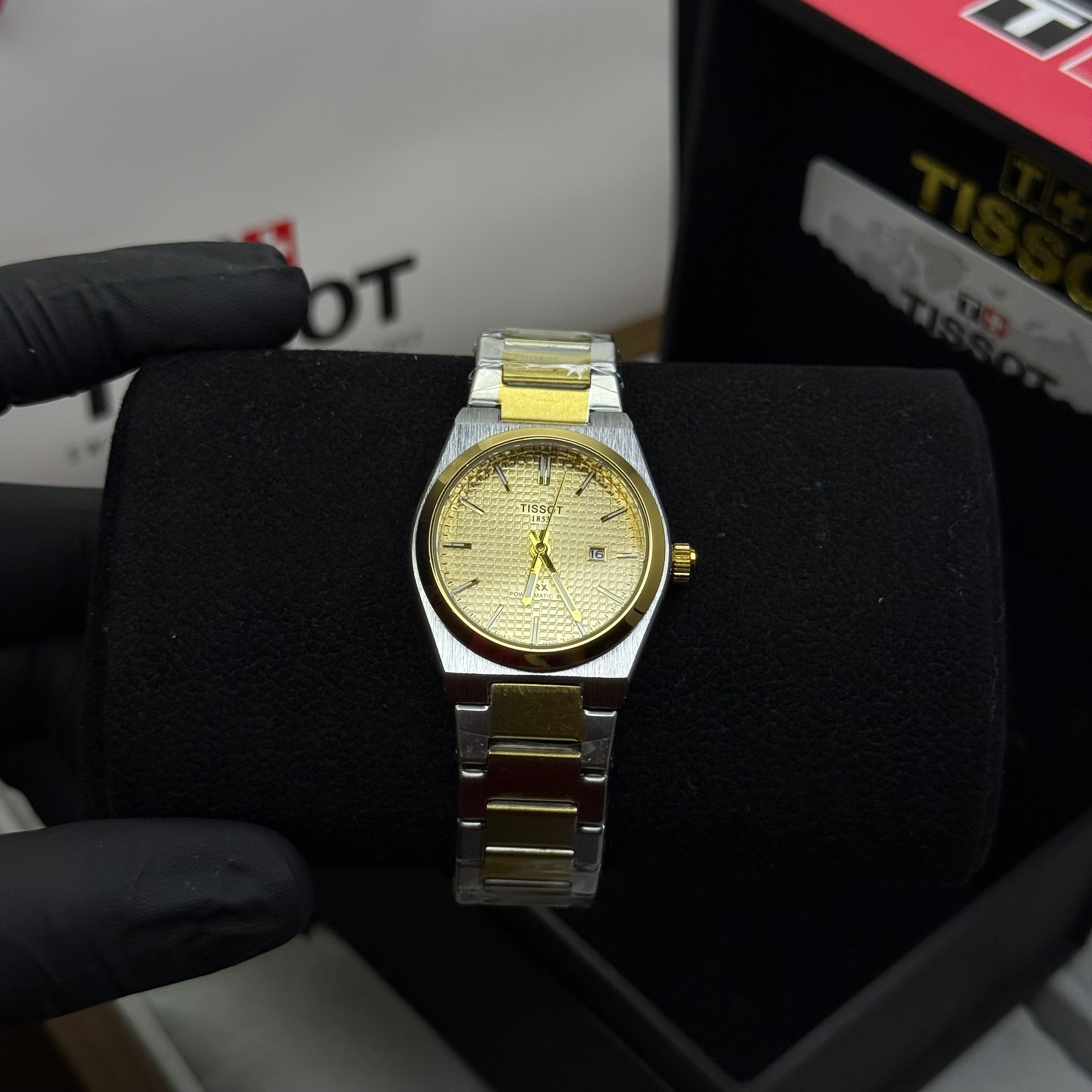TISSOT PRX METALICO PARA DAMA REF-BD