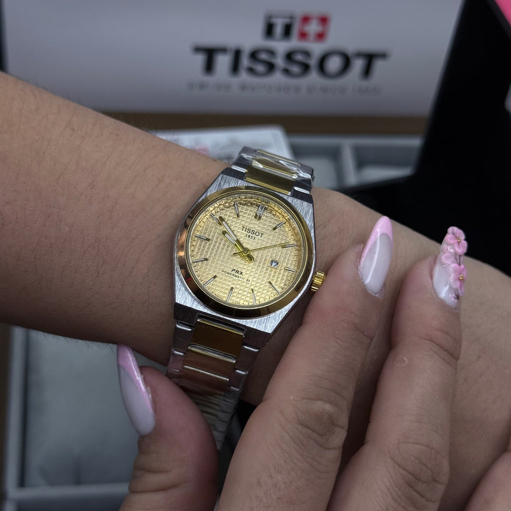 TISSOT PRX METALICO PARA DAMA REF-BD