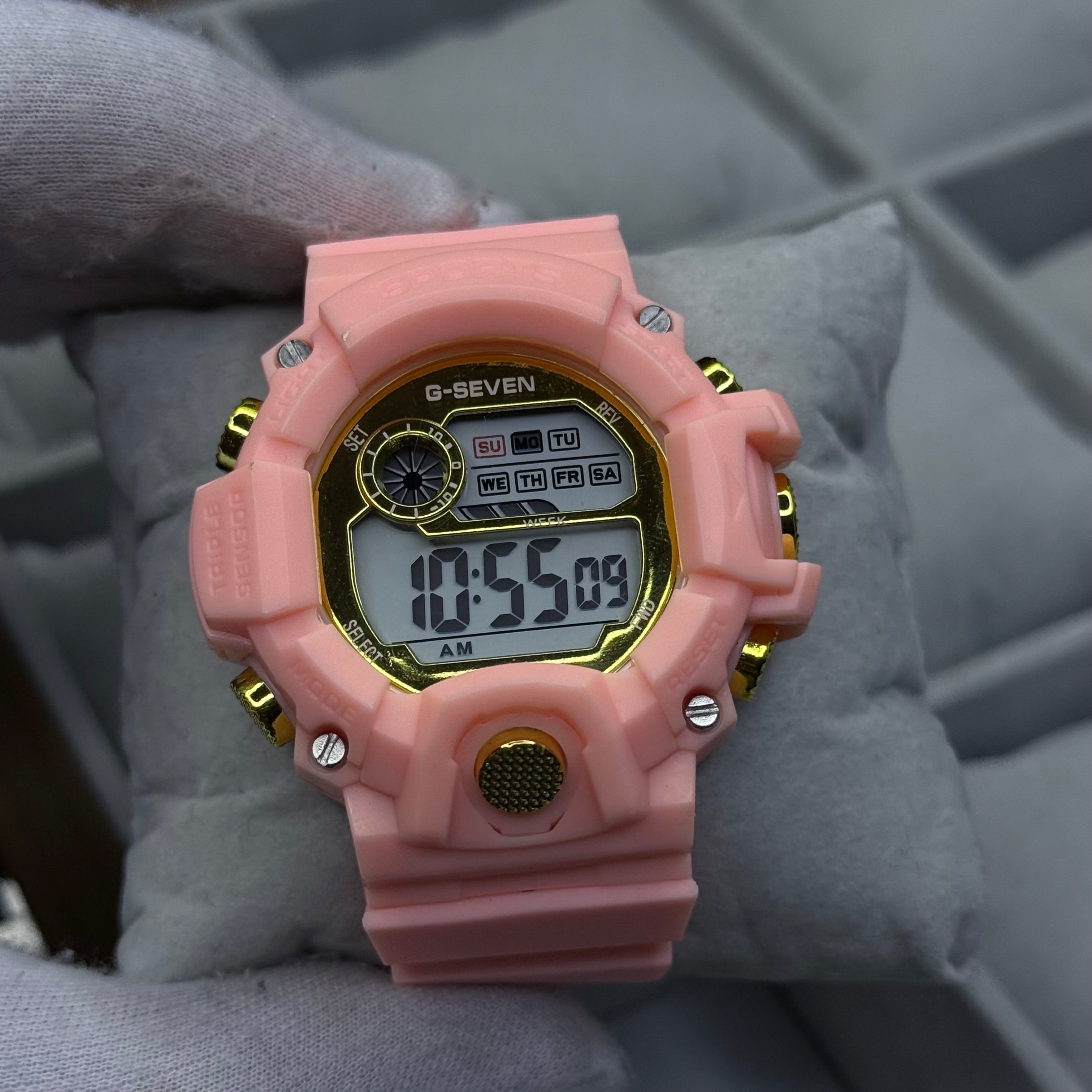 G-SEVEN X G-SHOCK  PARA DAMA REF-643L RD