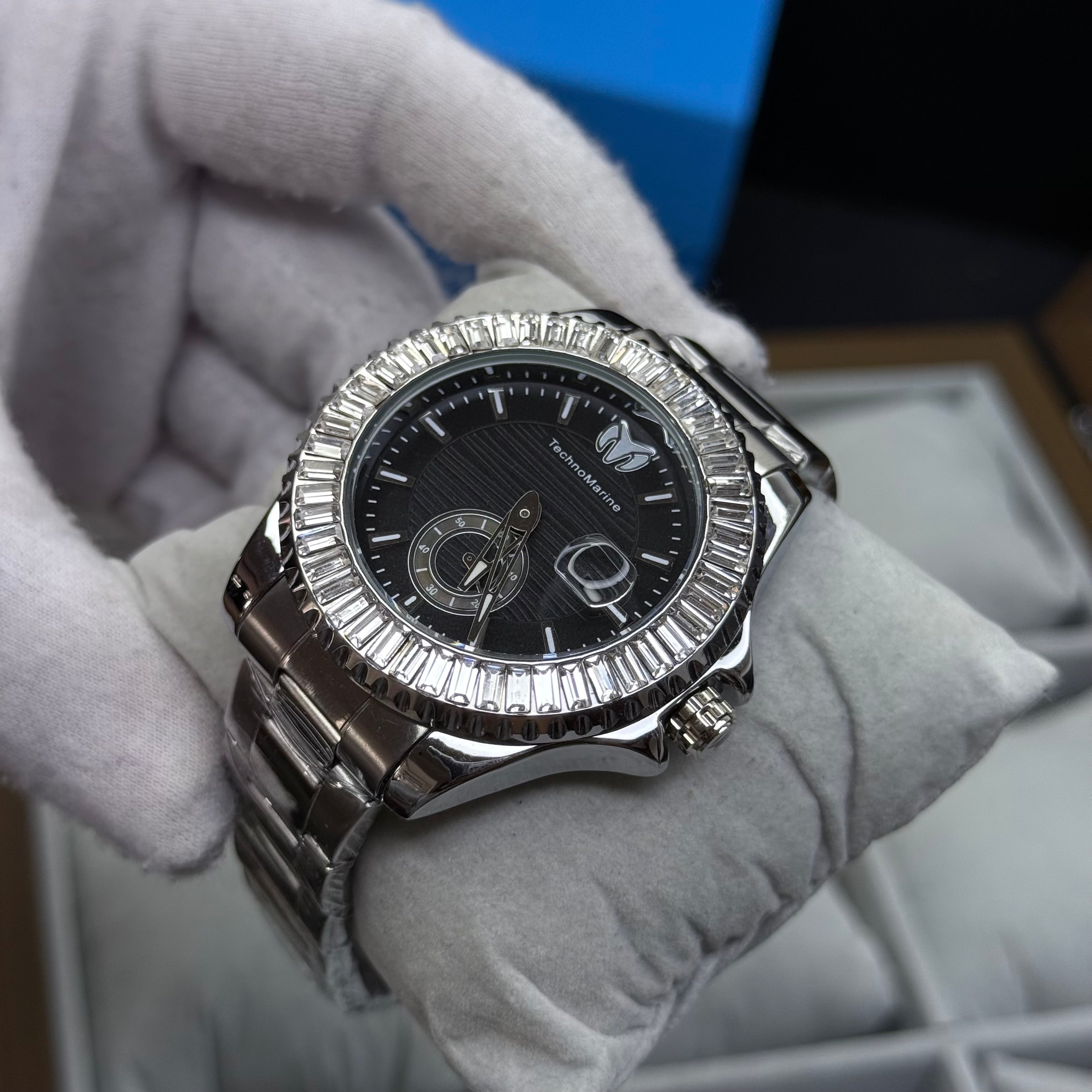 TECHNOMARINE MANTA CUBANO PARA HOMBRE REF-PN