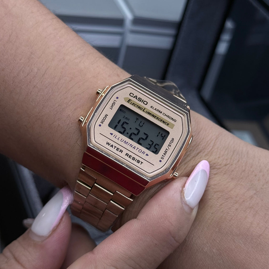 Casio R2 D2 CASIO RETRO UNISEX REF A168-R2 – RELOJERIA GOMEZ 2